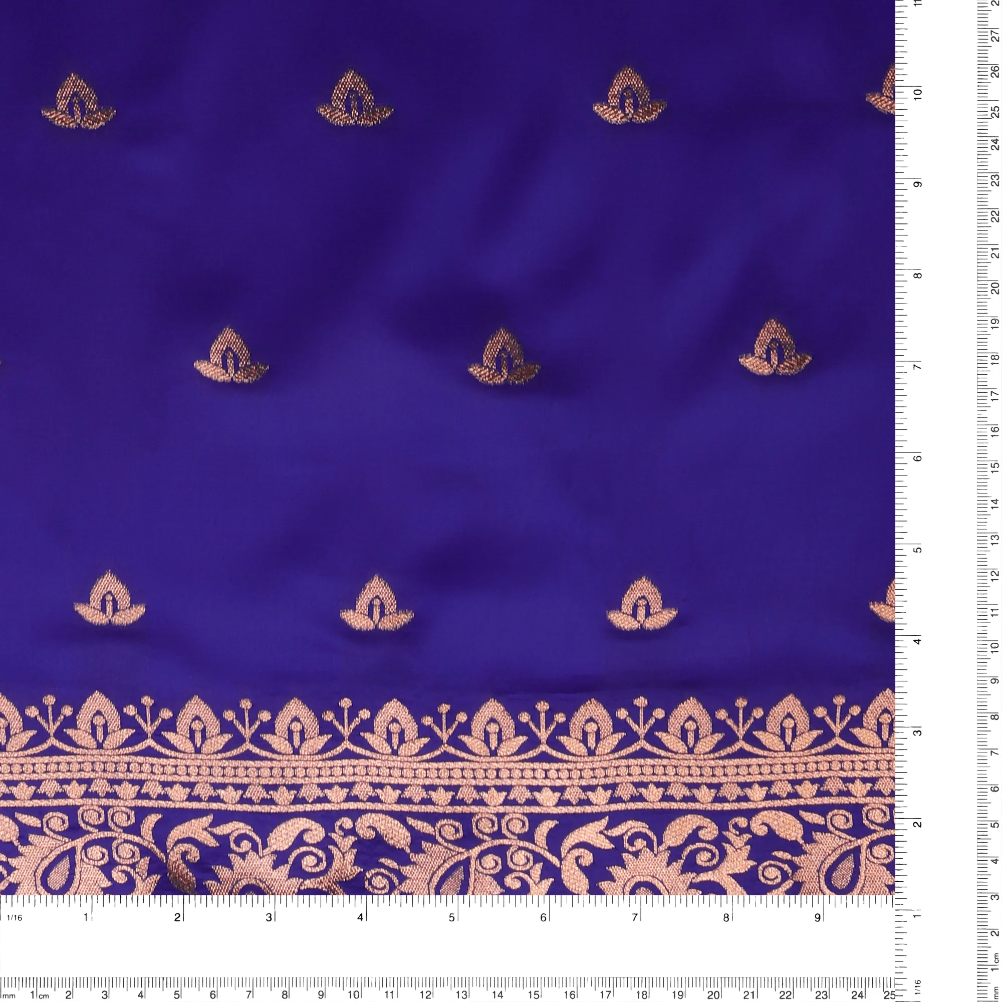Satin Jacquard - SONIA SARI - 003 - Indigo - Image 3