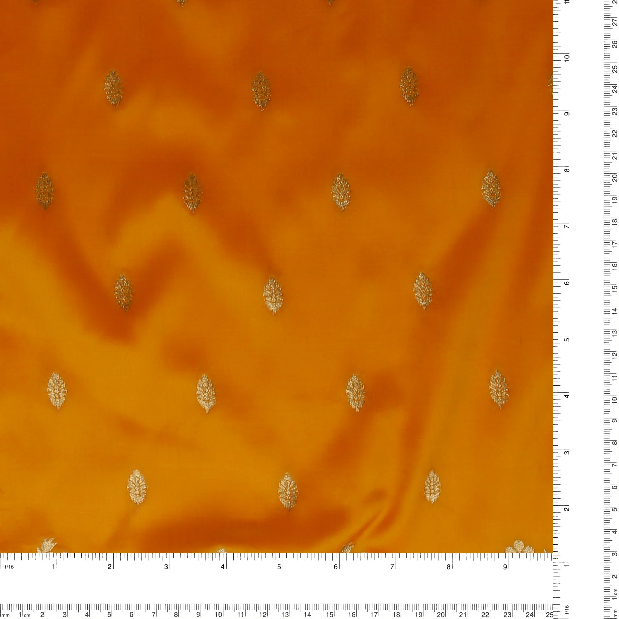 Satin Jacquard - SONIA SARI - 004 - Clementine - Image 3