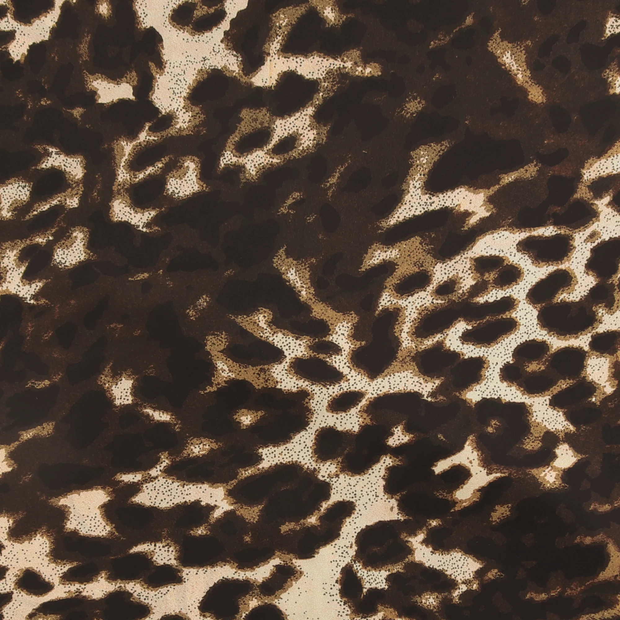 Satin Print - CLARISSA - 008 - Brown