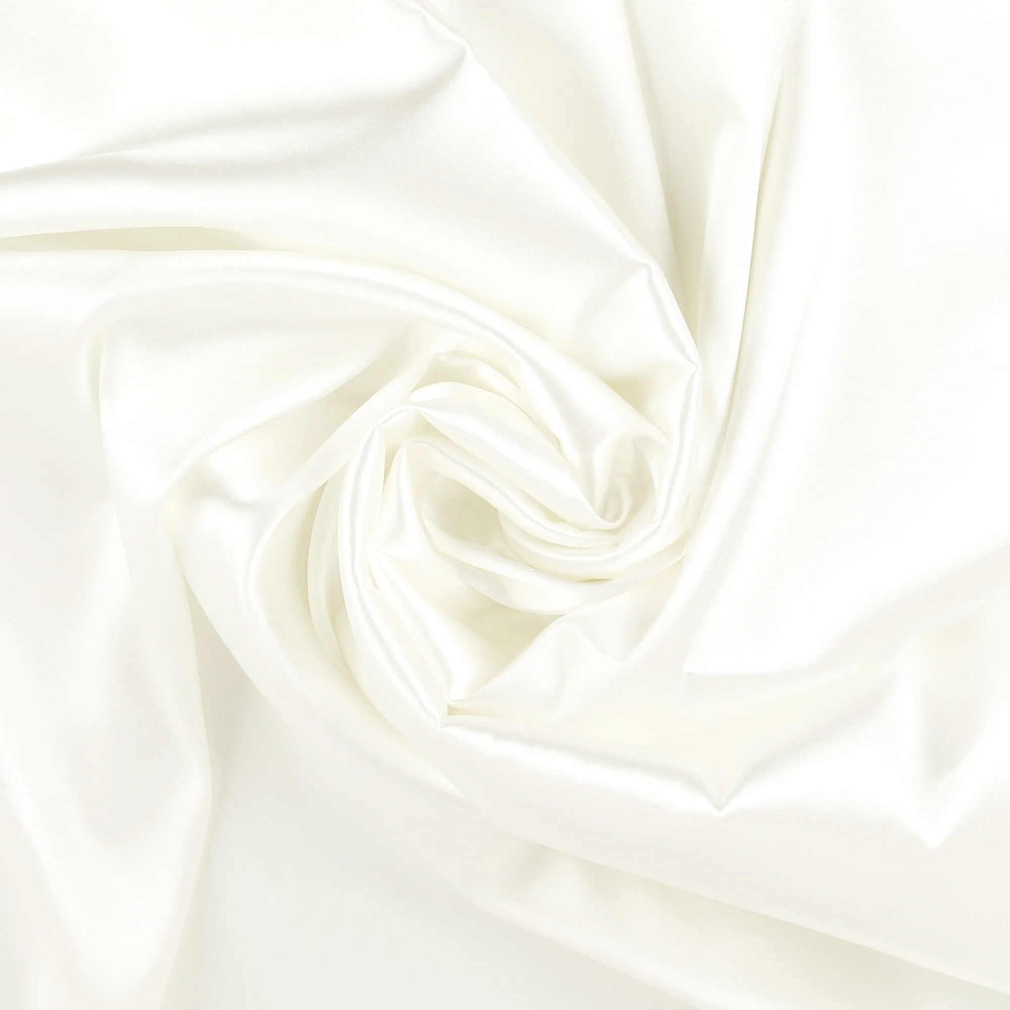 Satin Solid - BLUE HORIZON - 001 - Cream - Image 2