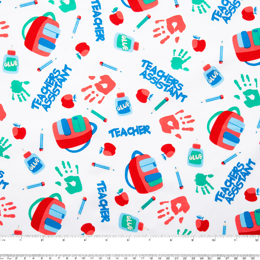SCHOOL DAYS Cotton print - School bag - White - Image 2