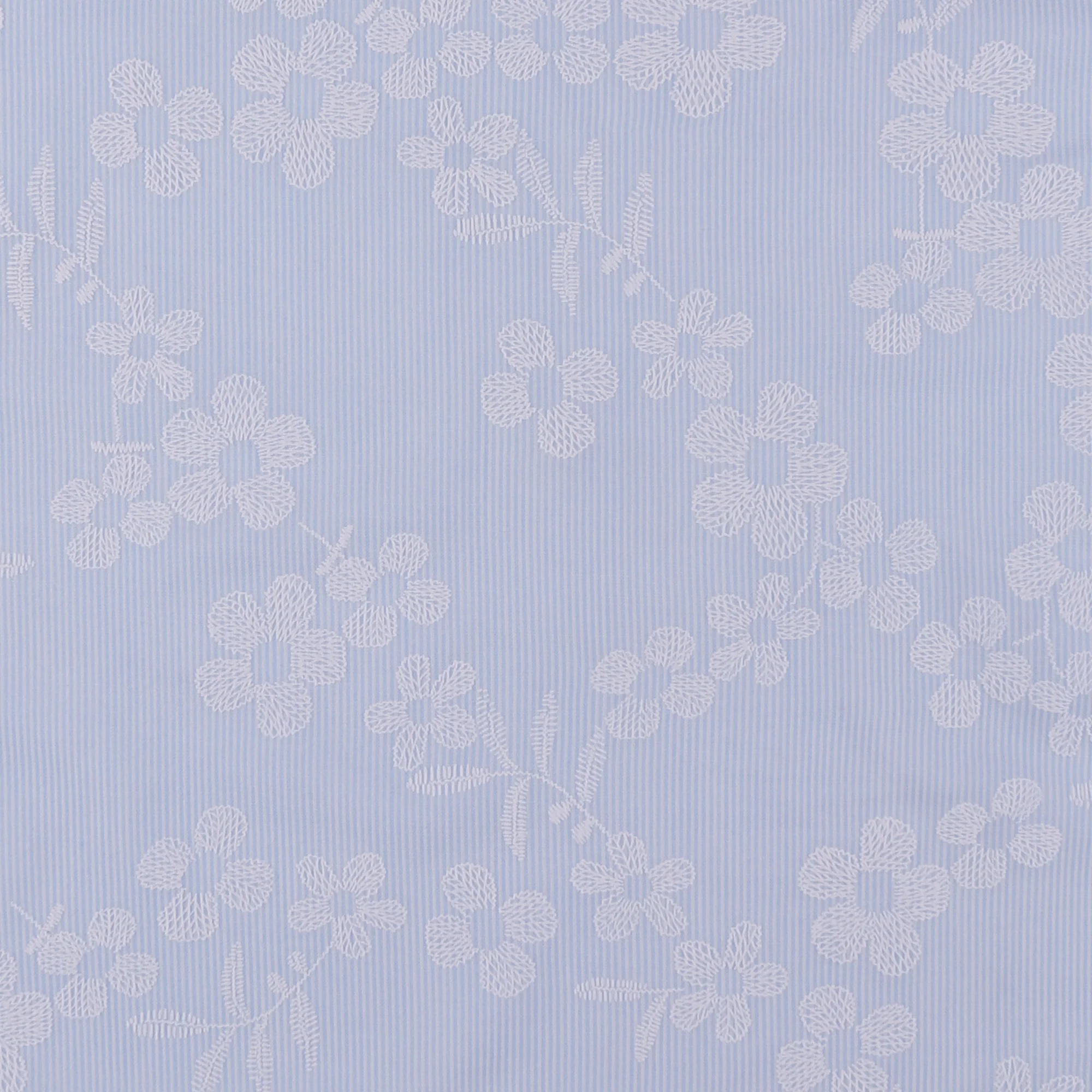 Seersucker Puff Print - AVERY - 003 - Soft Blue