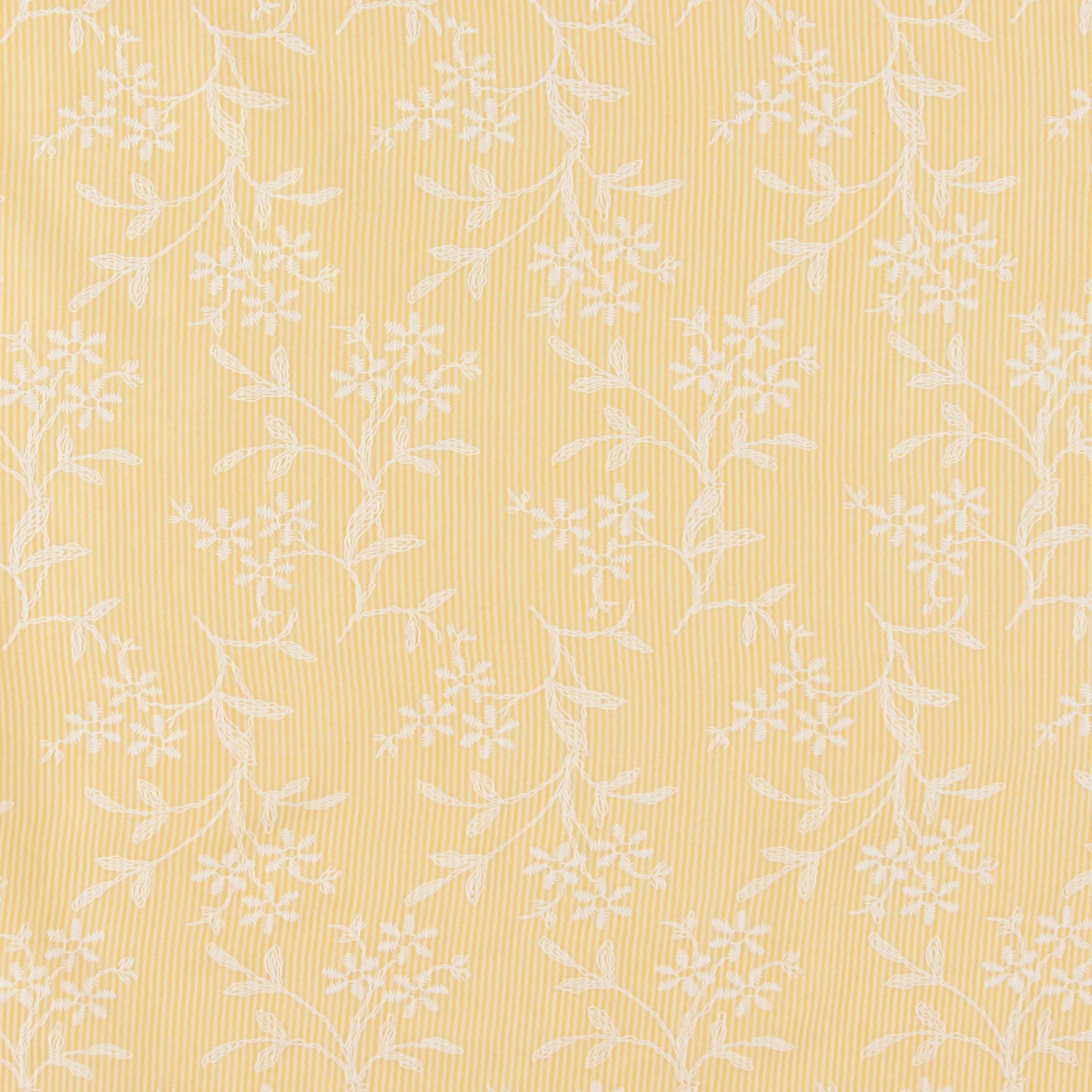 Seersucker Puff Print - AVERY - 007 - Banana