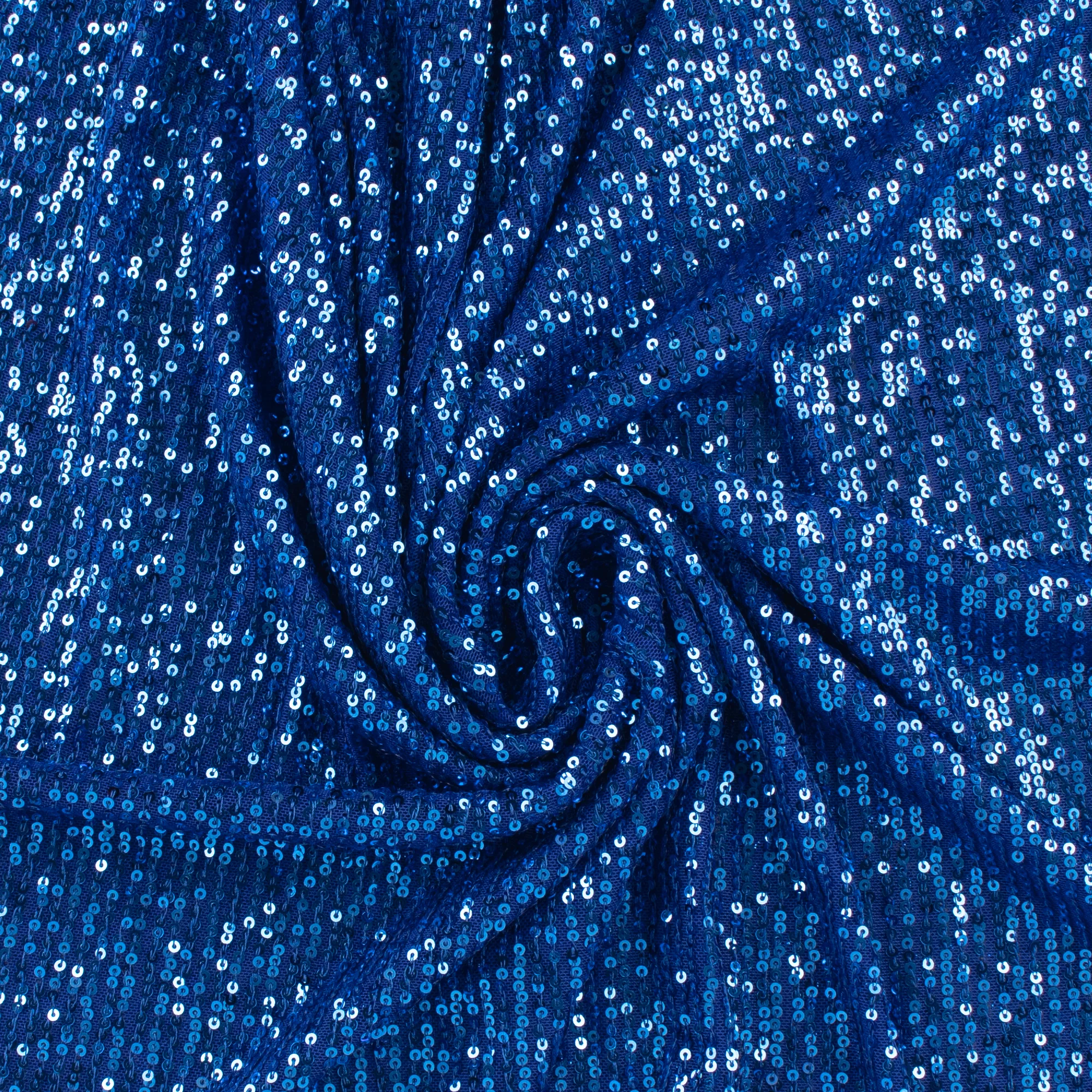 Sequin Mesh - SOIREE - 001 - Blue - Image 2