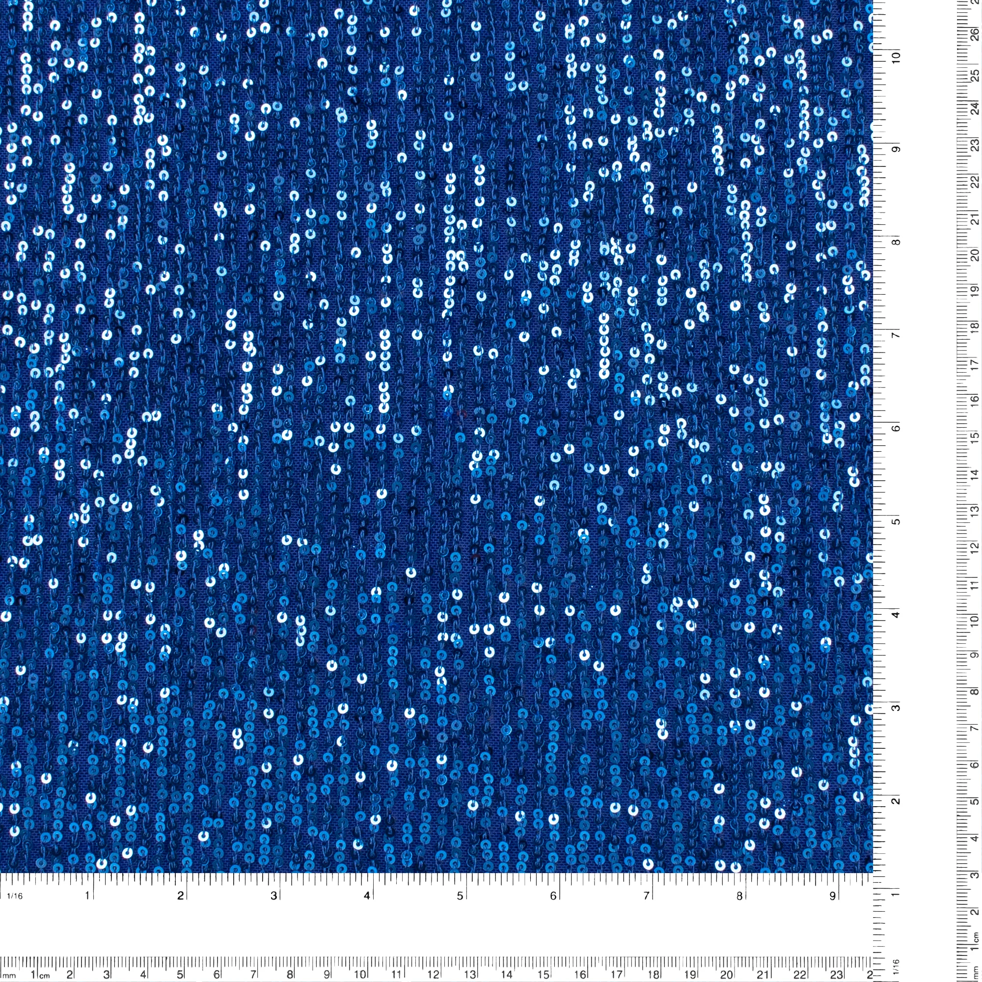 Sequin Mesh - SOIREE - 001 - Blue - Image 3