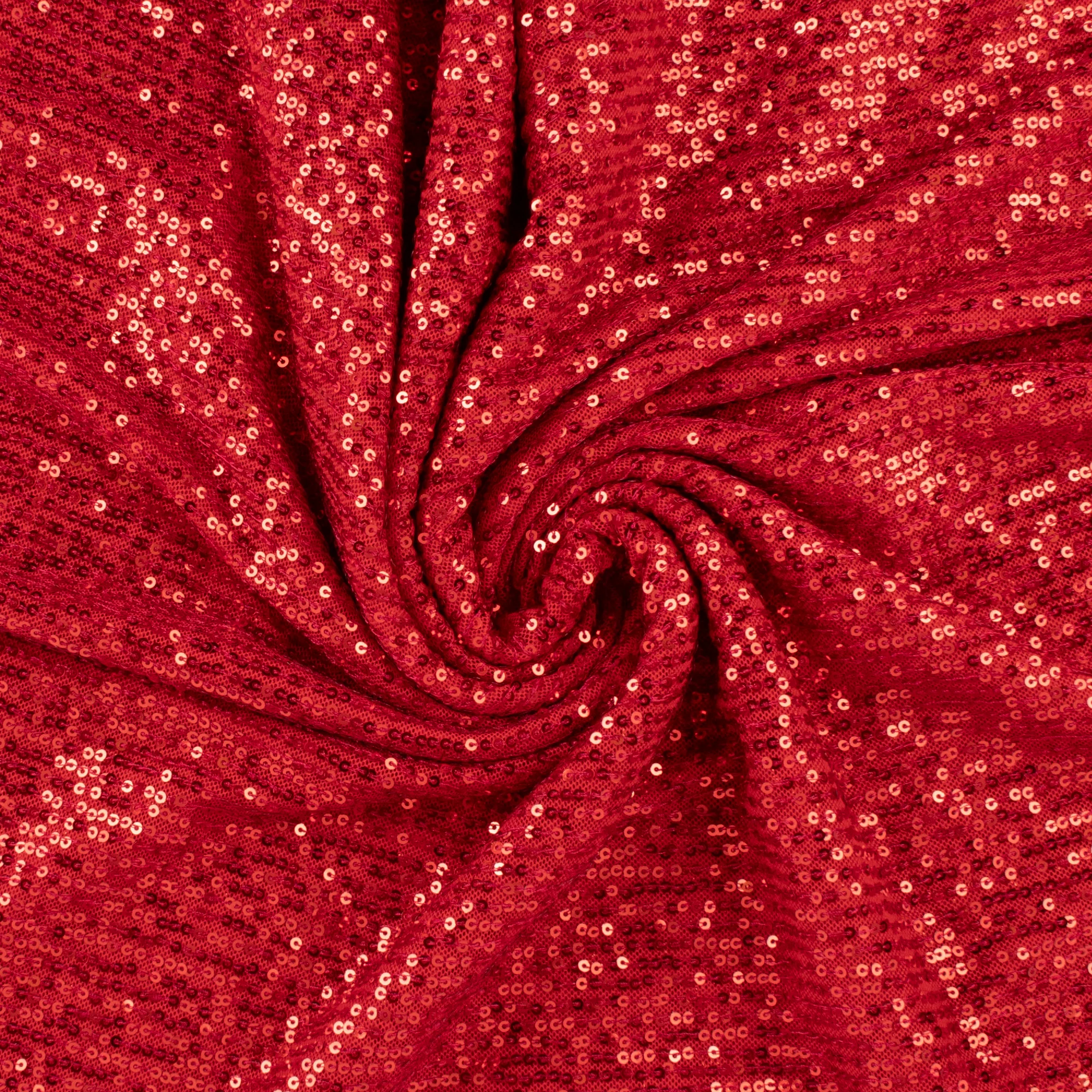 Sequin Mesh - SOIREE - 006 - Red - Image 2