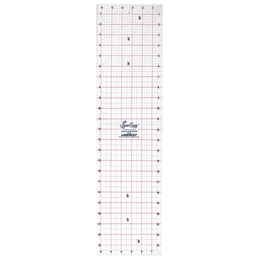 SEW EASY Quilting Ruler - 24" x 6½" (61 x 16.5cm)
