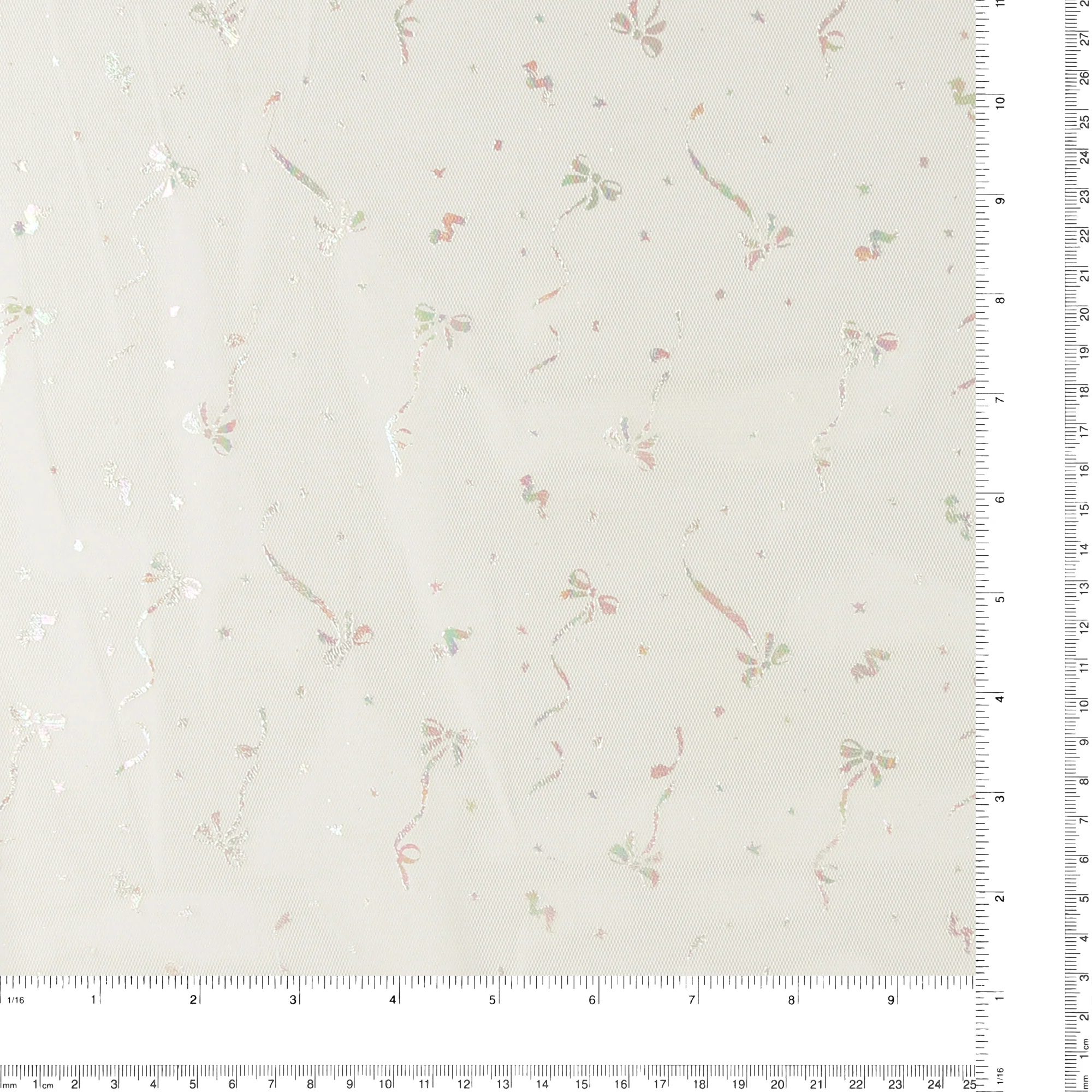 Shimmery Ribbons -000 - White - Image 3