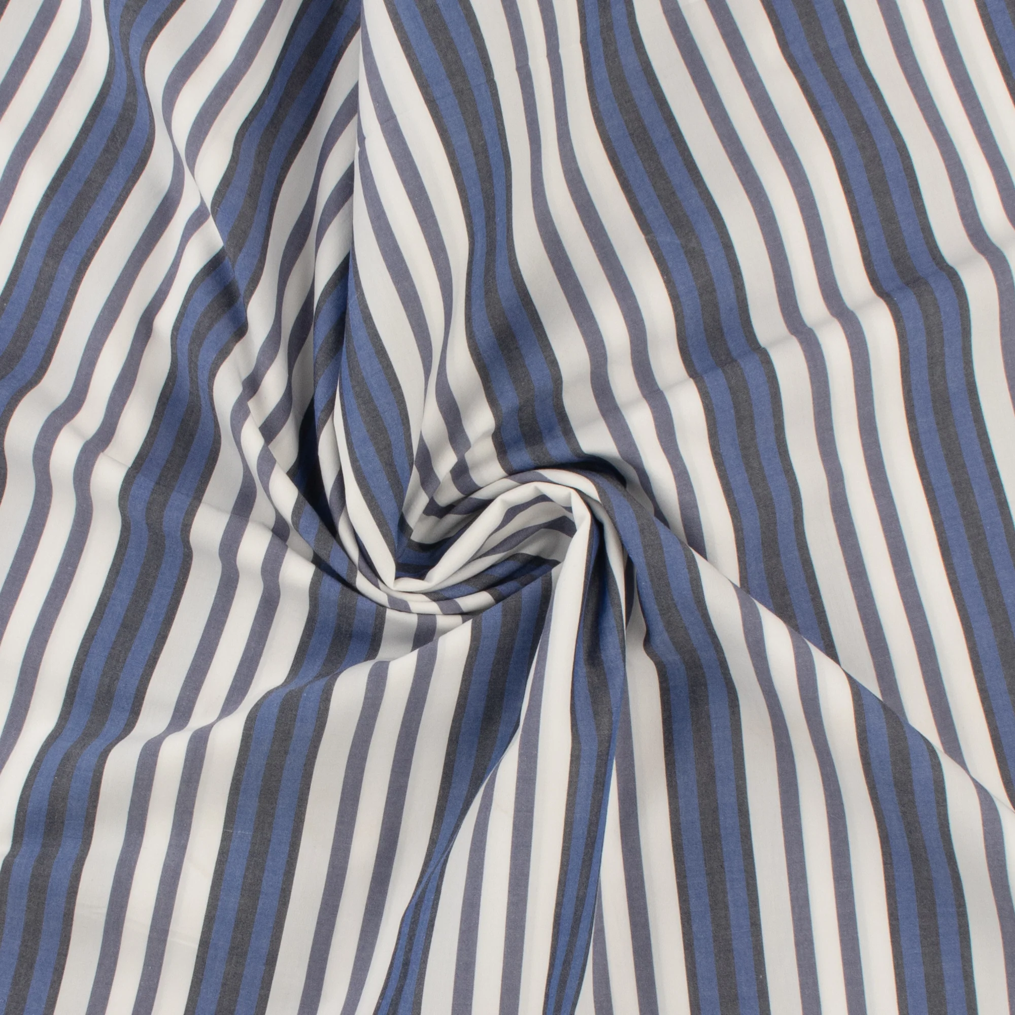 Shirting Stripe - MUSKOKA - 007 - Blue - Image 2