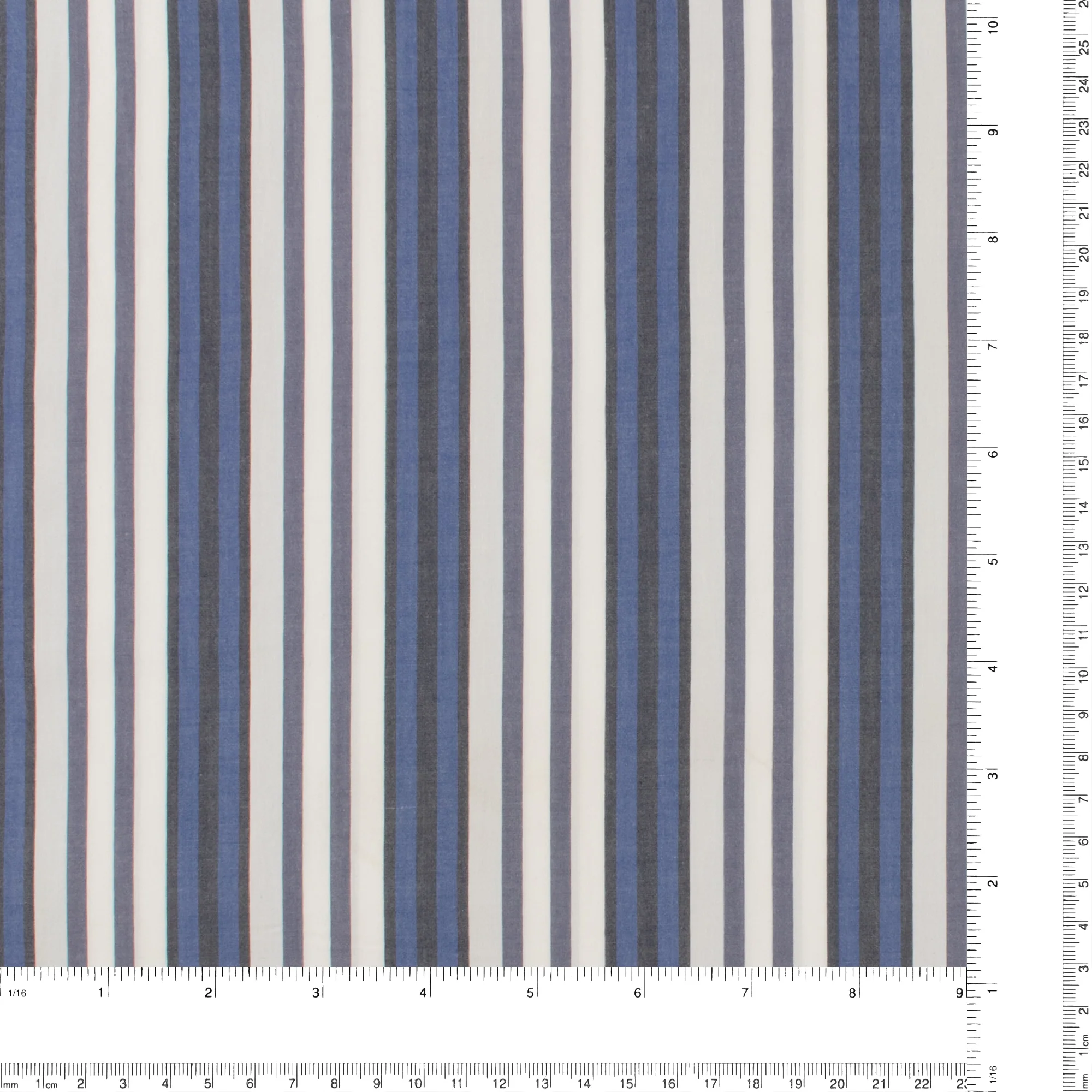 Shirting Stripe - MUSKOKA - 007 - Blue - Image 3