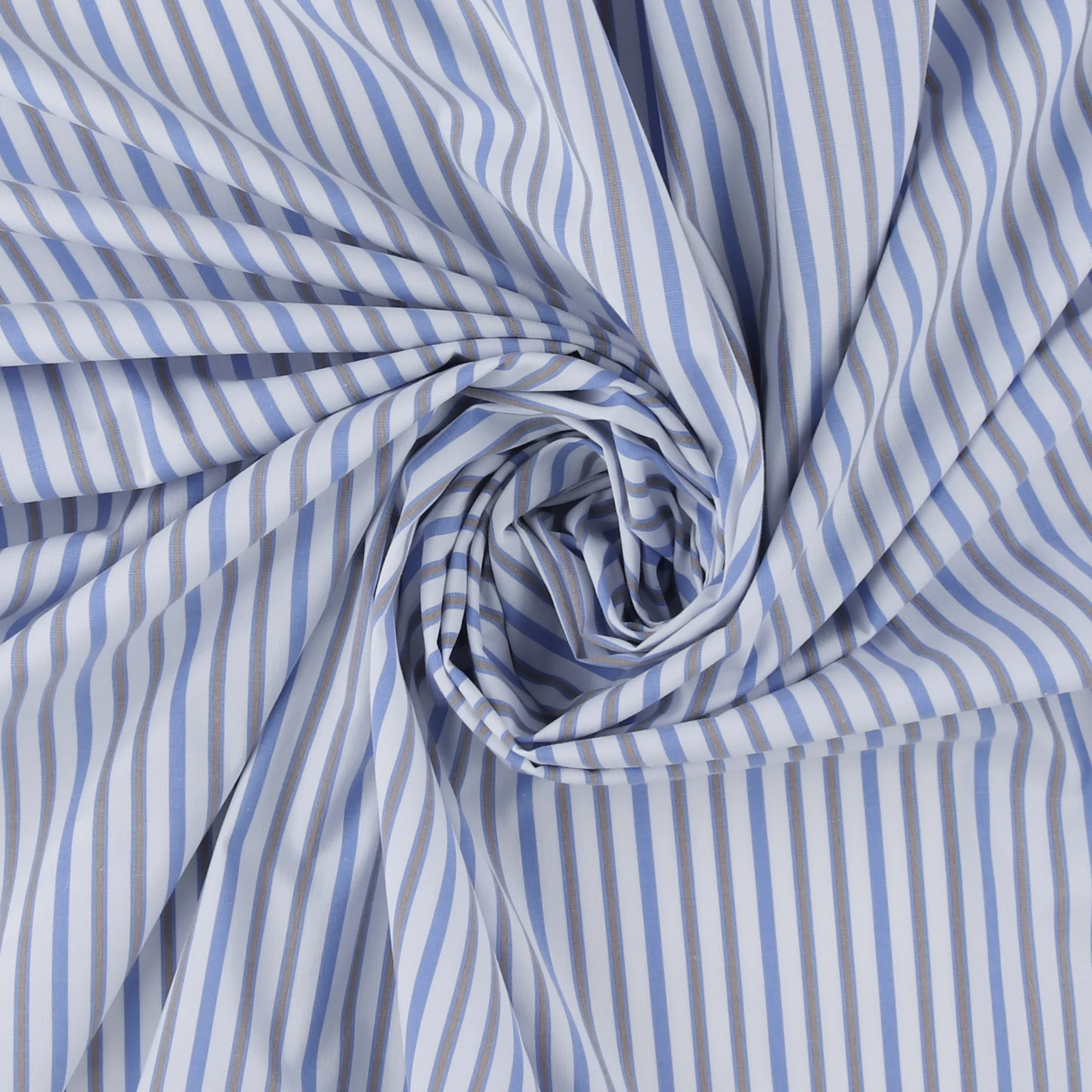 Shirting - TONY - 001 - Grey & Blue - Image 2