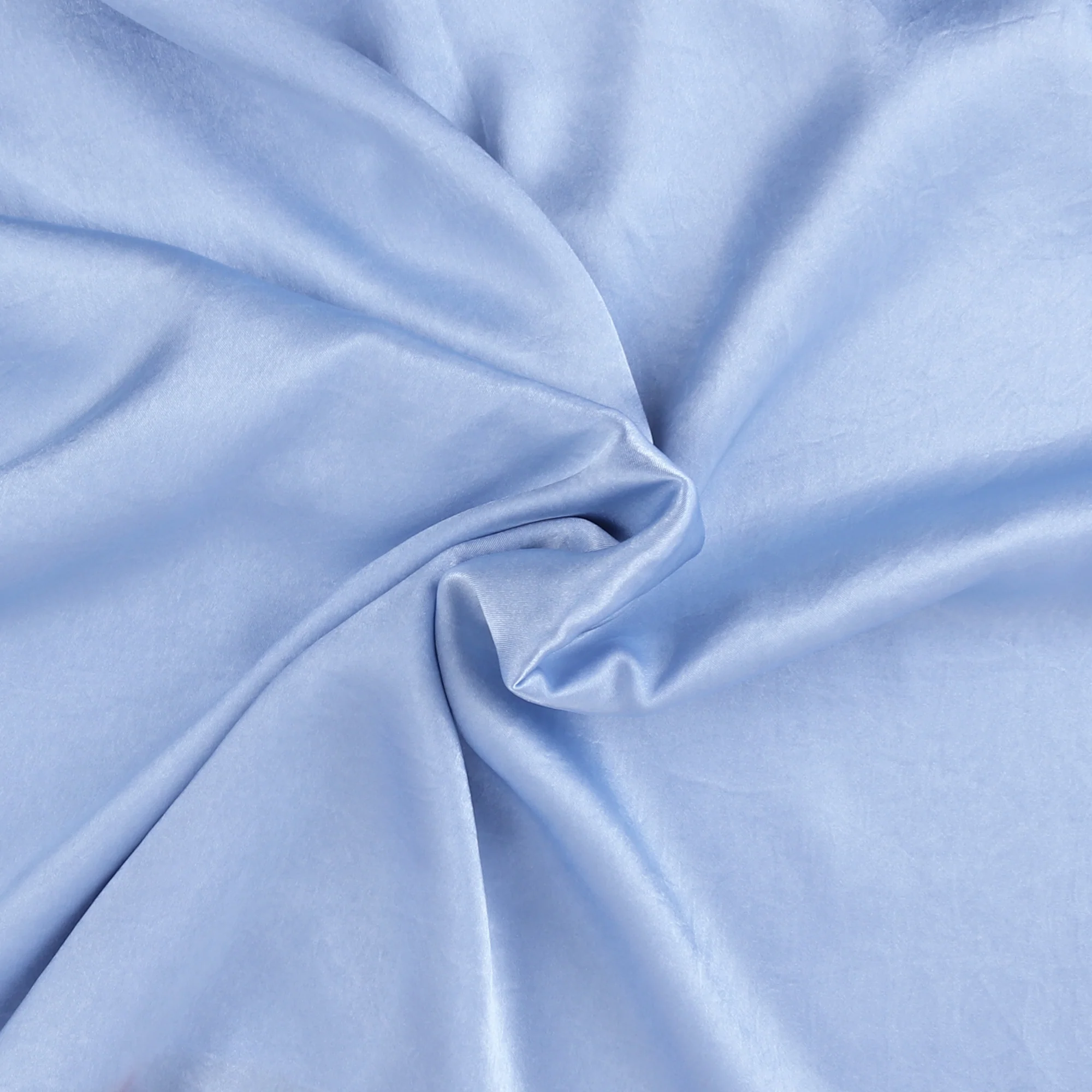 Silky Solid Satin - SIENNA - 005 - Sky blue - Image 2