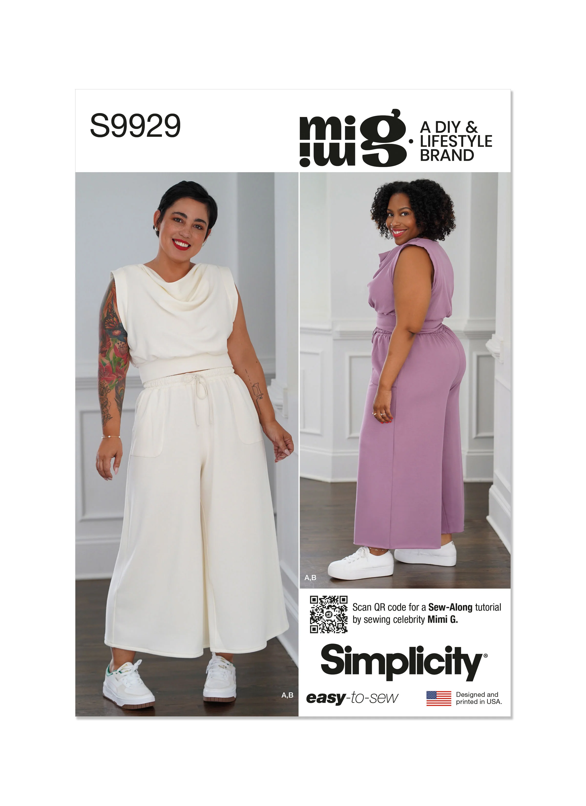Simplicity - S9929 MISSES' AND WOMEN'S LOUNGE SET