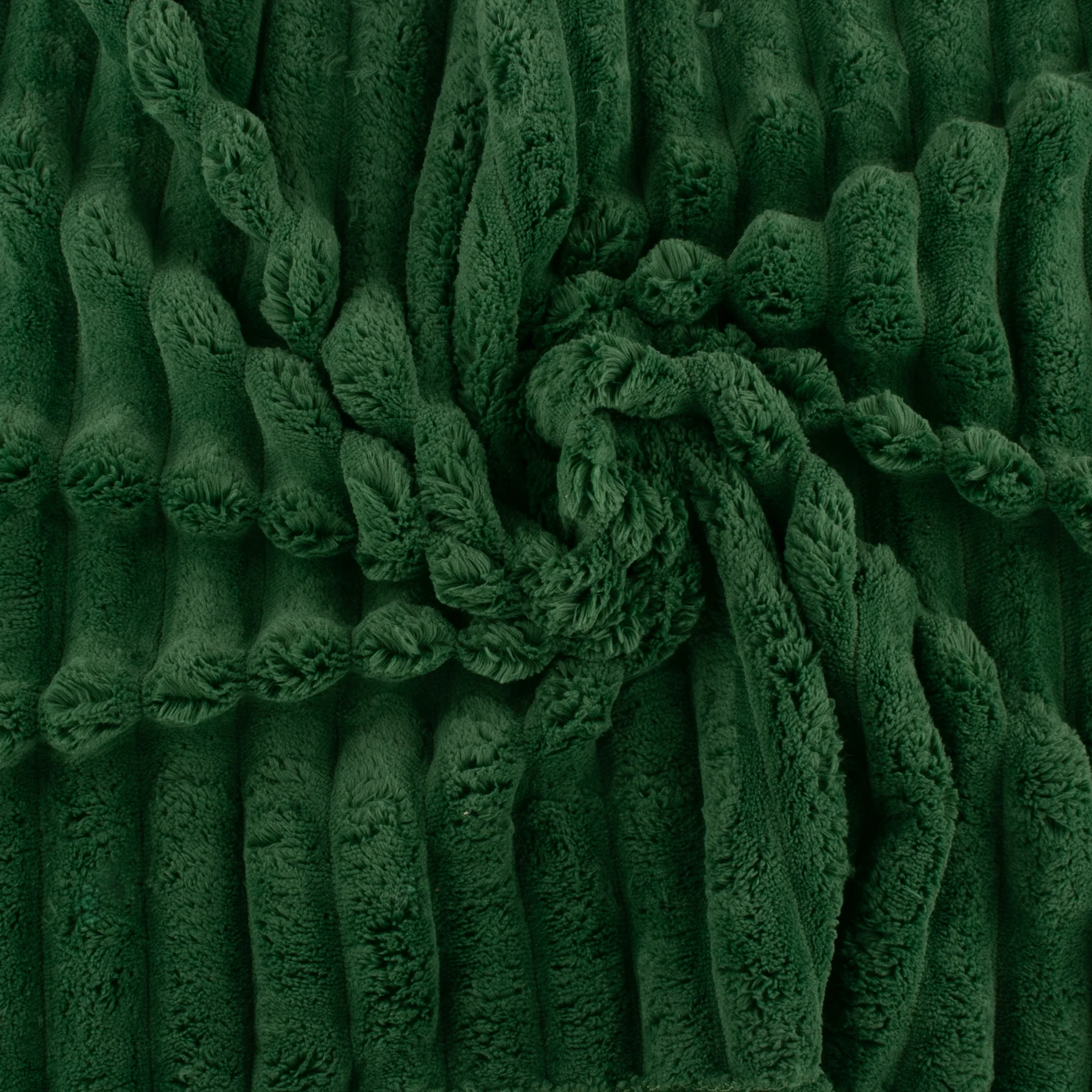 Solid Corded Chenille - Dark green - Image 2