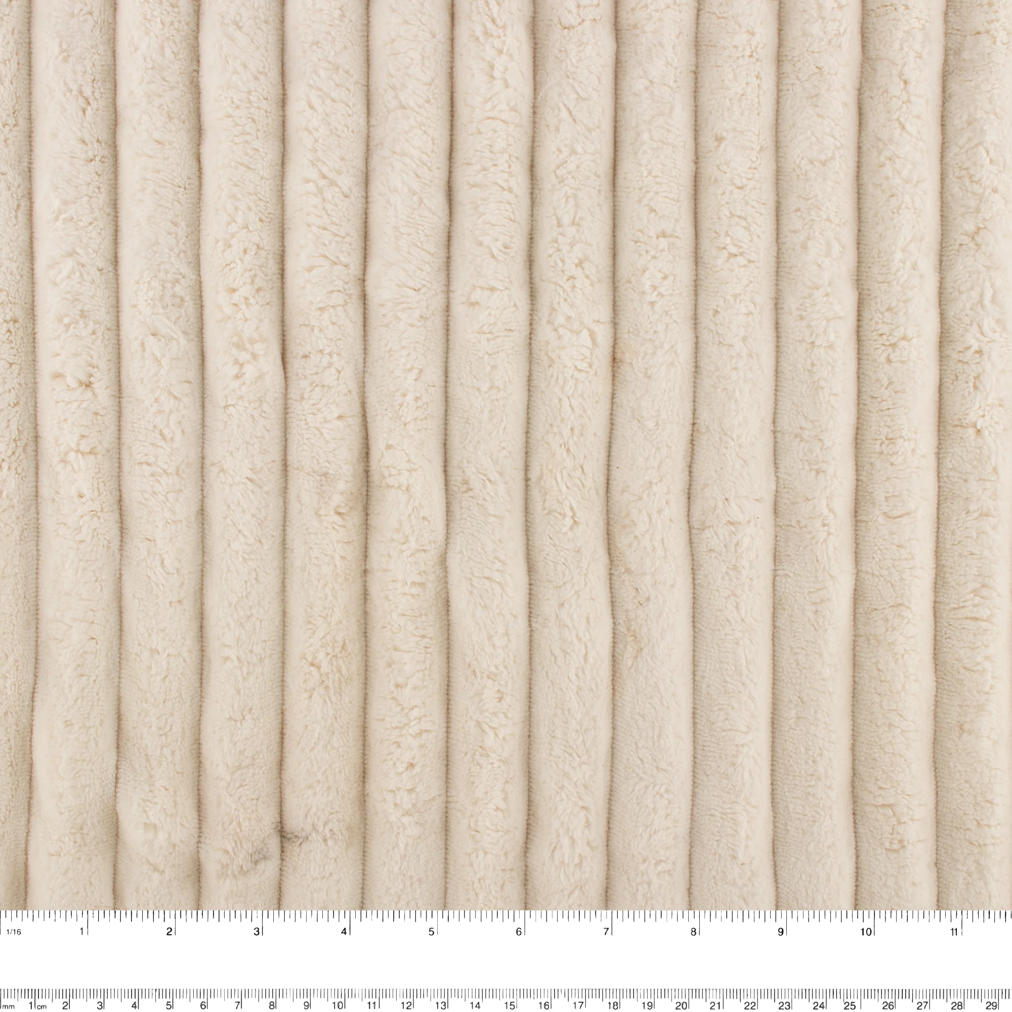 Solid Corded Chenille - Ivory - Image 3