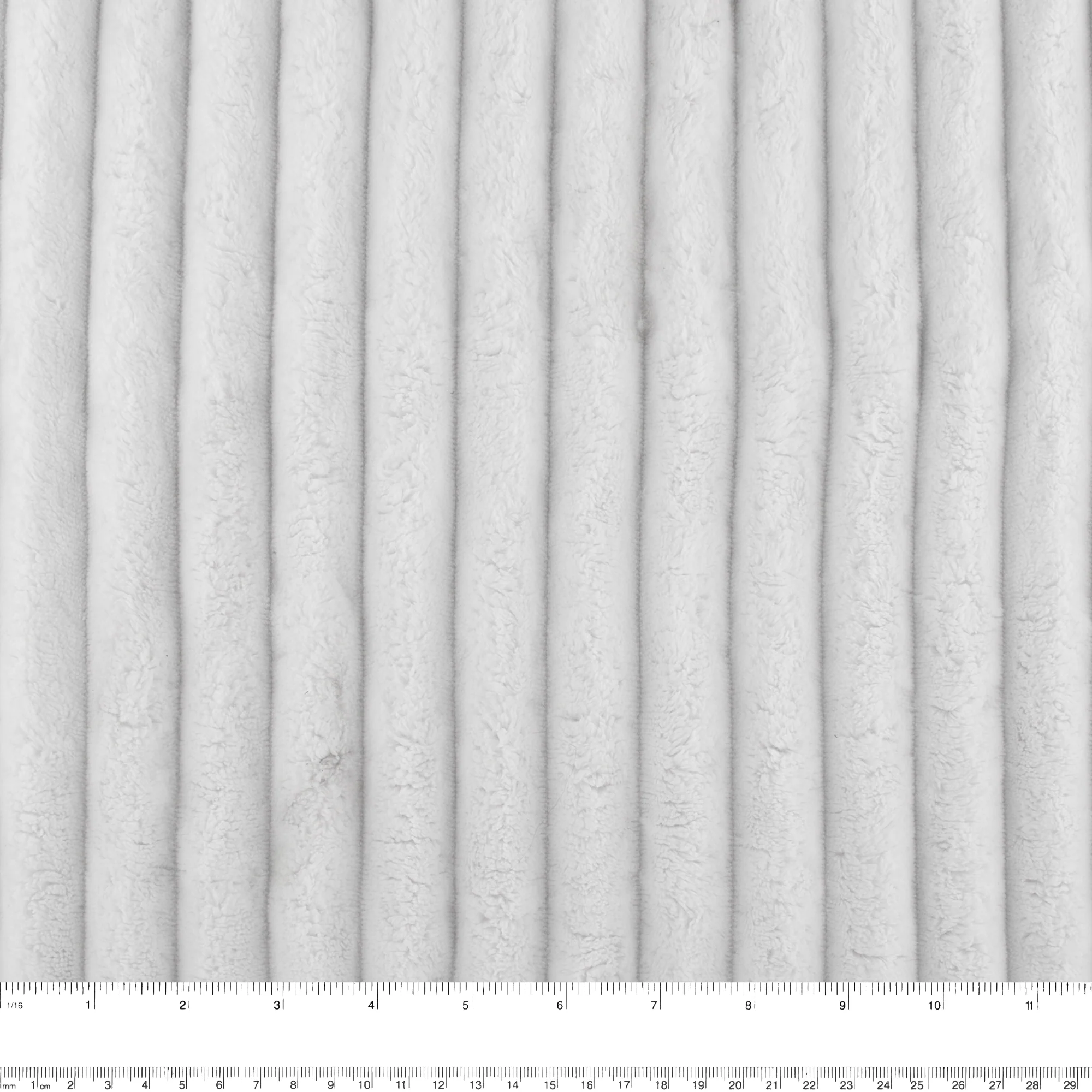 Solid Corded Chenille - White - Image 3