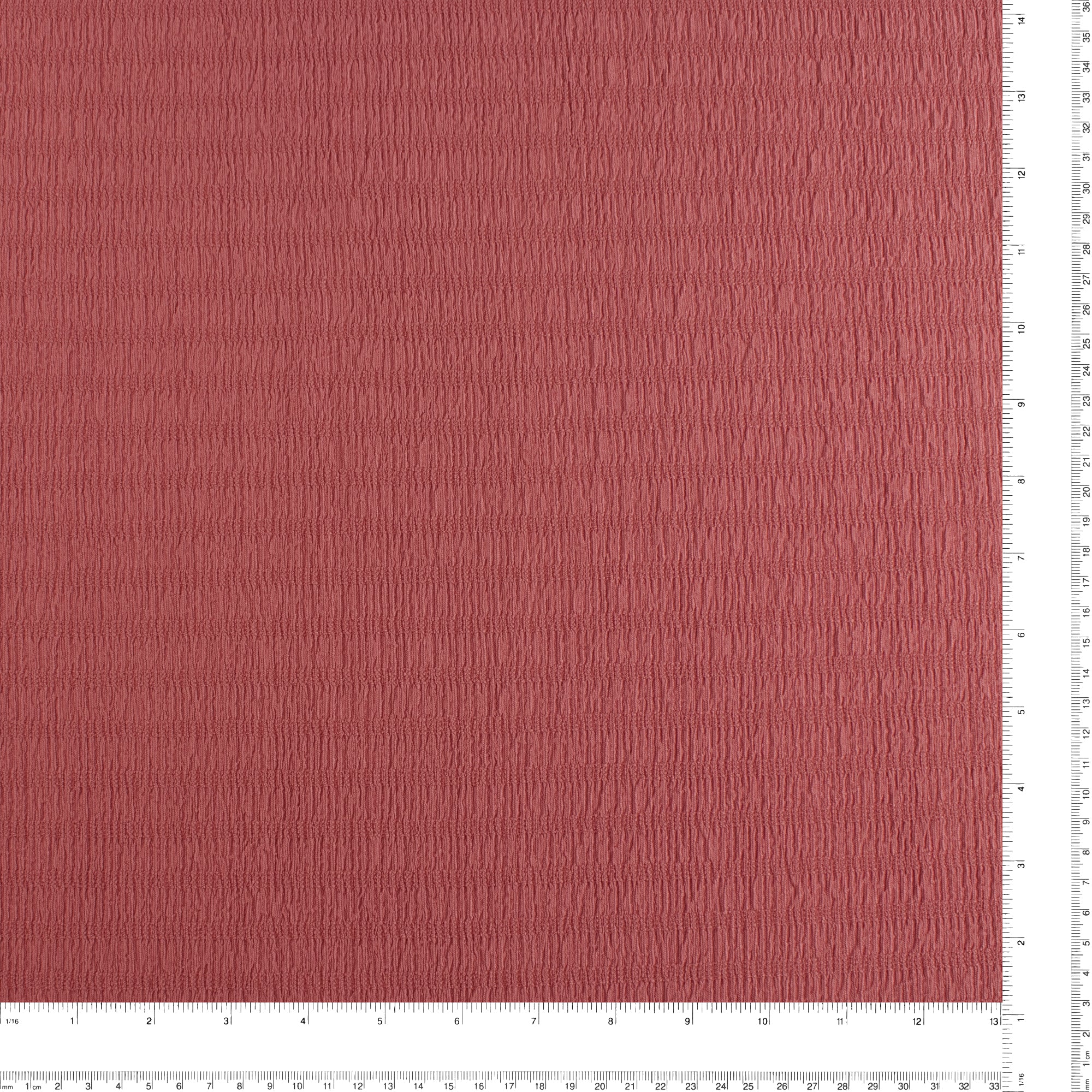 Solid crinkled Polyester - CHANTAL - 003 - Rose - Image 3