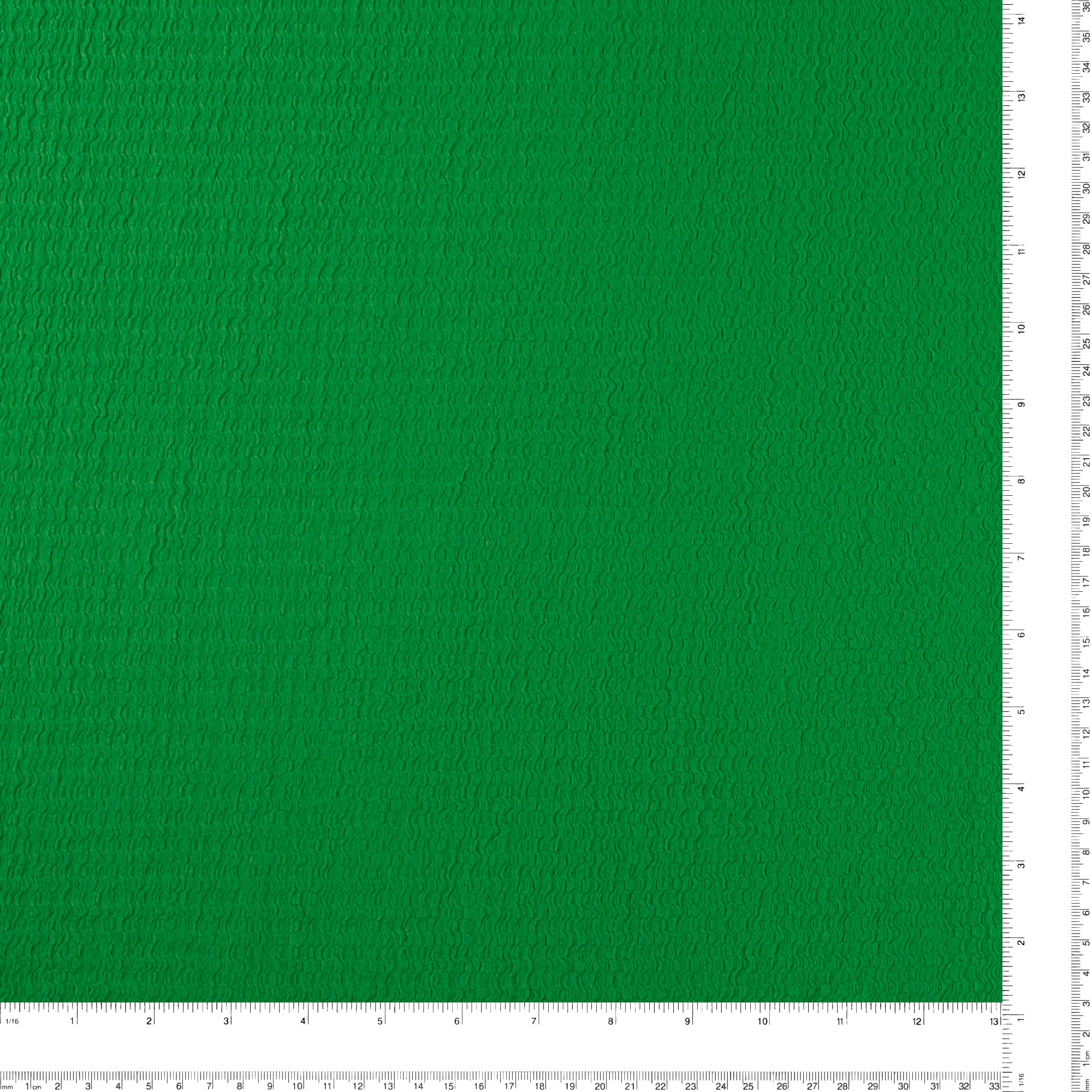 Solid crinkled Polyester - CHANTAL - 006 - Green - Image 3