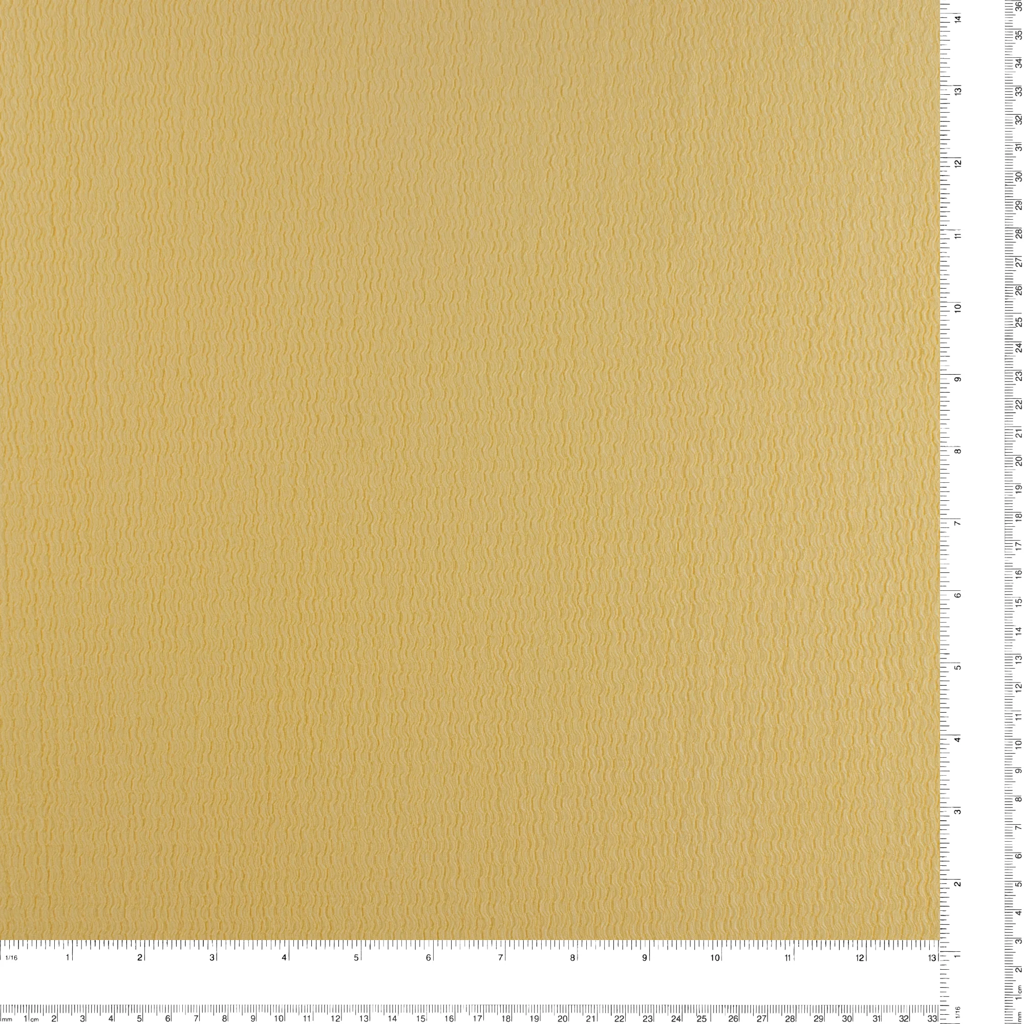 Solid crinkled Polyester - CHANTAL - 007 - Banana - Image 3