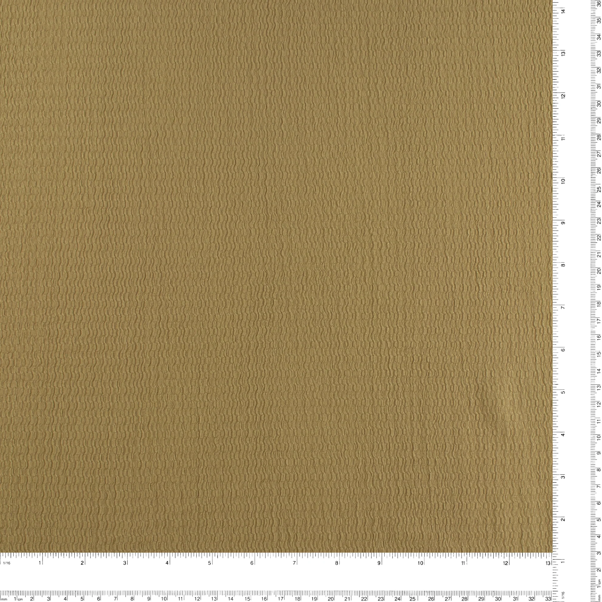 Solid crinkled Polyester - CHANTAL - 009 - Taupe - Image 3