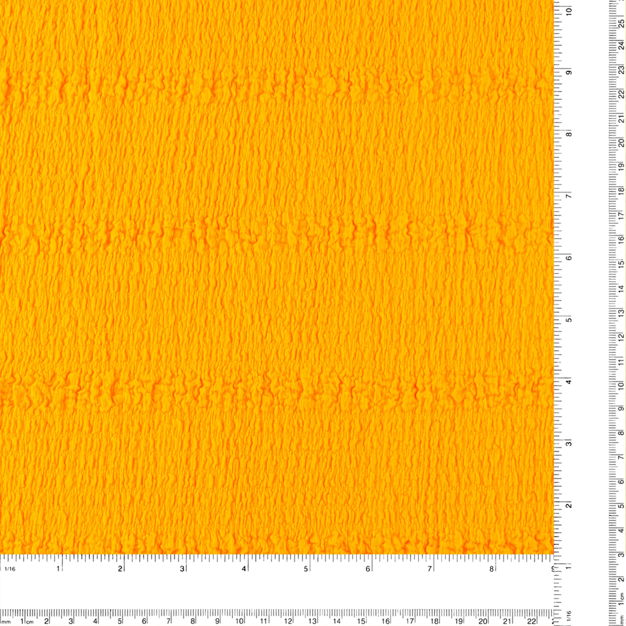 Solid crinkled Polyester - CHANTAL - 017 - MariGold - Image 3