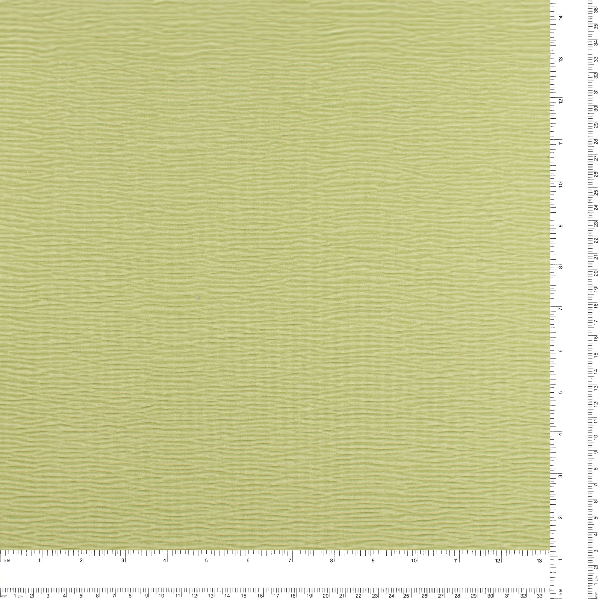 Solid Crinkled Velvet - LOUNGING - 004 - Soft Chartreuse - Image 3