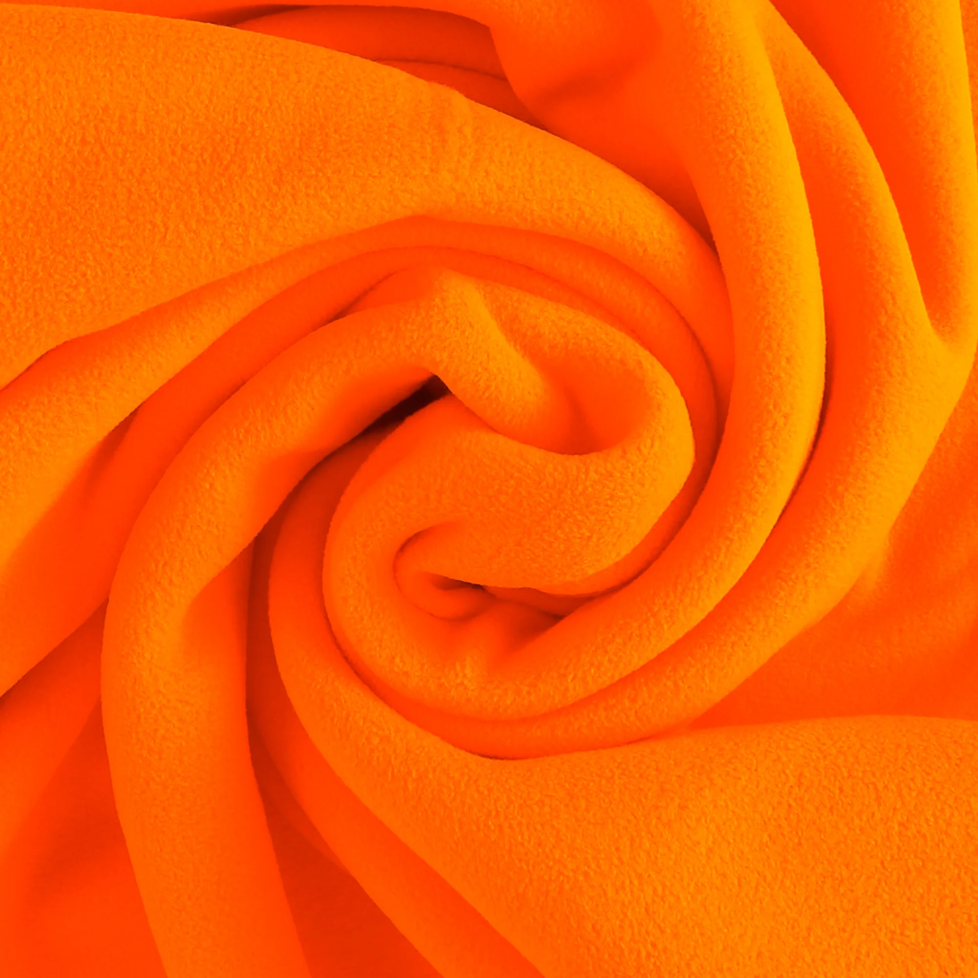 Solid Fleece - OUTBACK - 002 - Neon Orange - Image 2