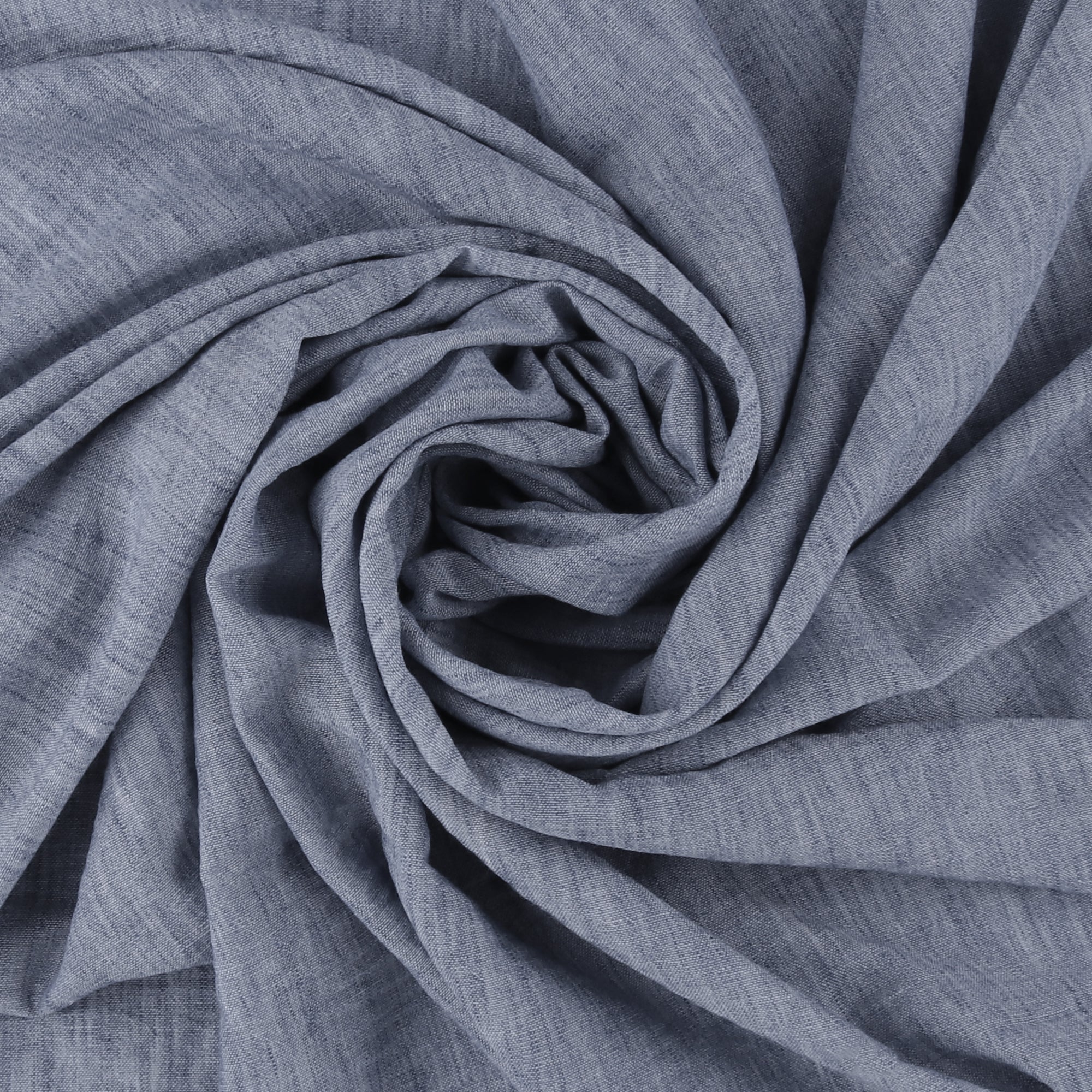 Solid Linen Look - TEXTURA - 001 - Indigo - Image 2