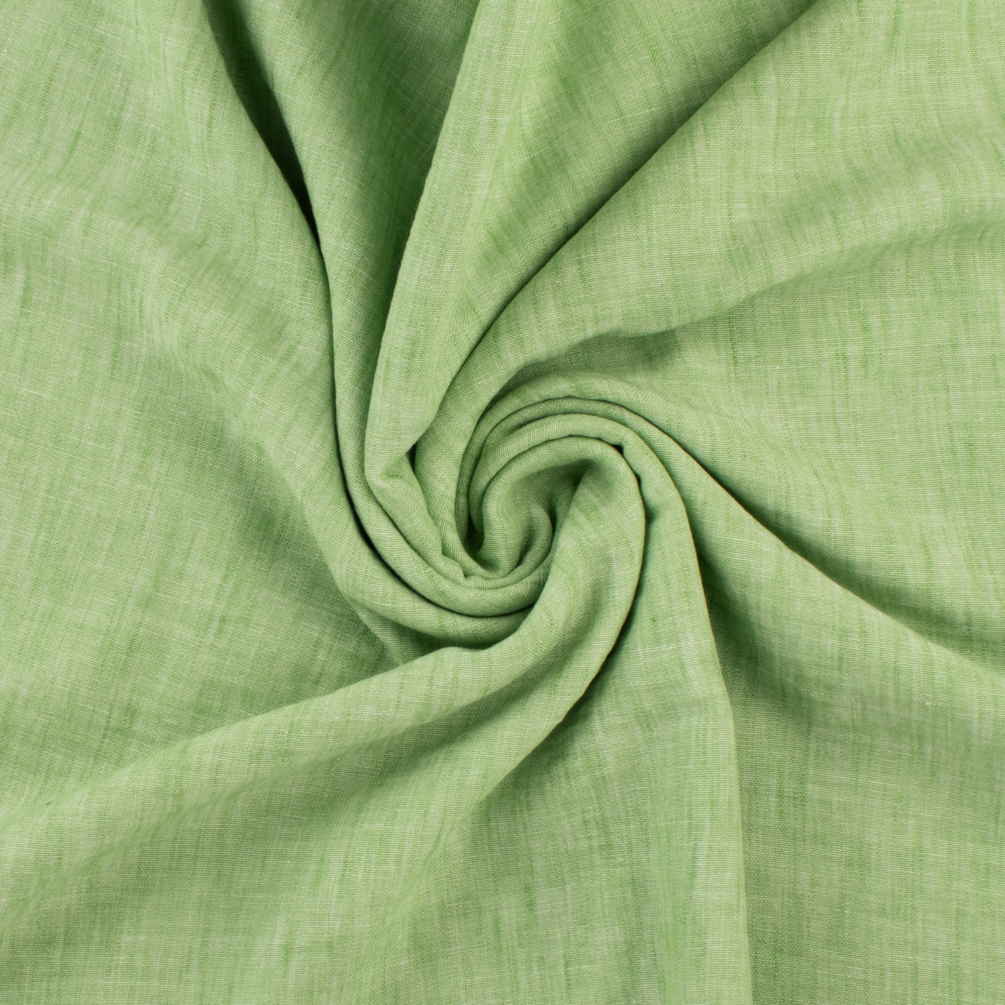 Solid Linen Look - TEXTURA - 005 - Green - Image 2