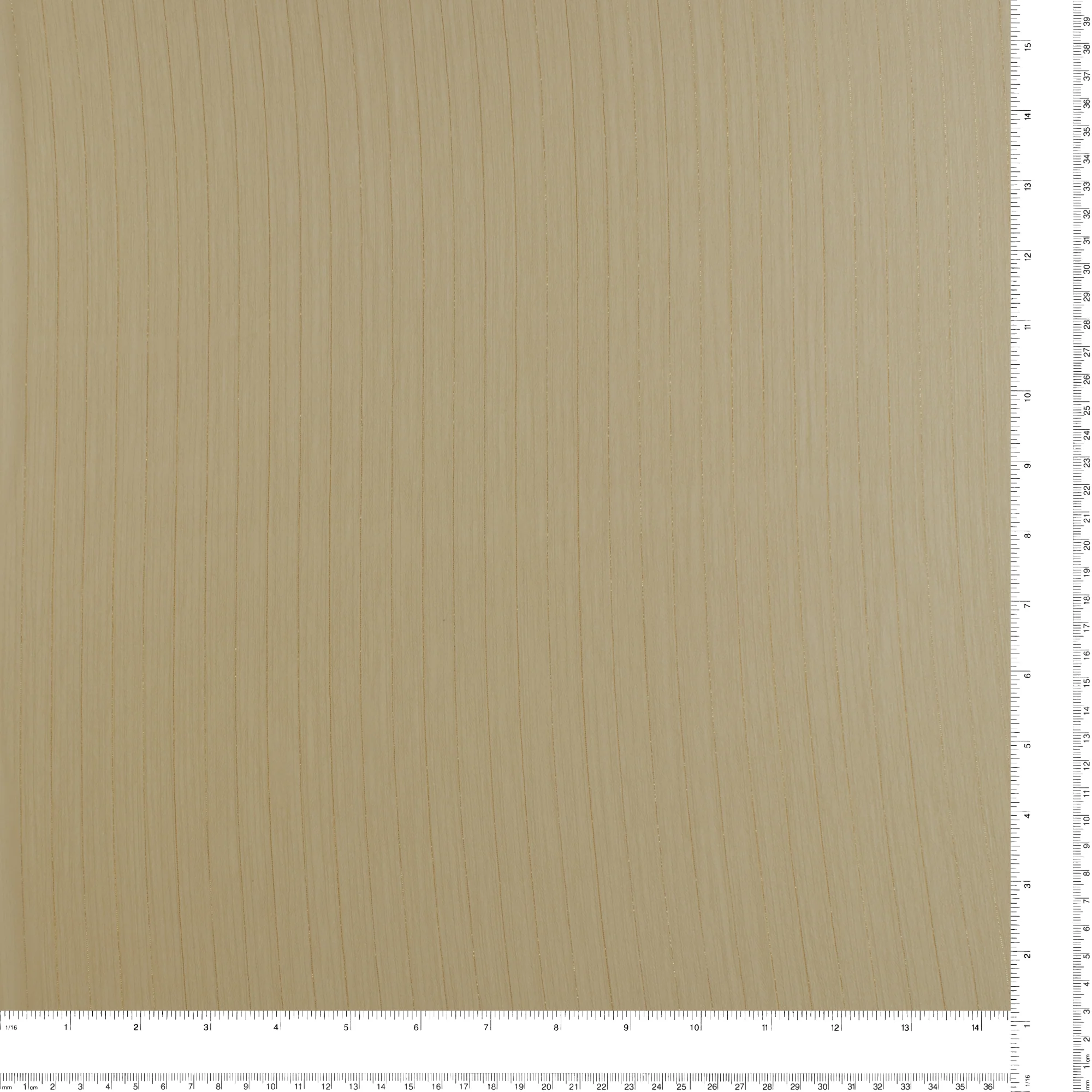 Solid Metallic Chiffon Yoryu - CHANTAL - 001 - Sand - Image 3