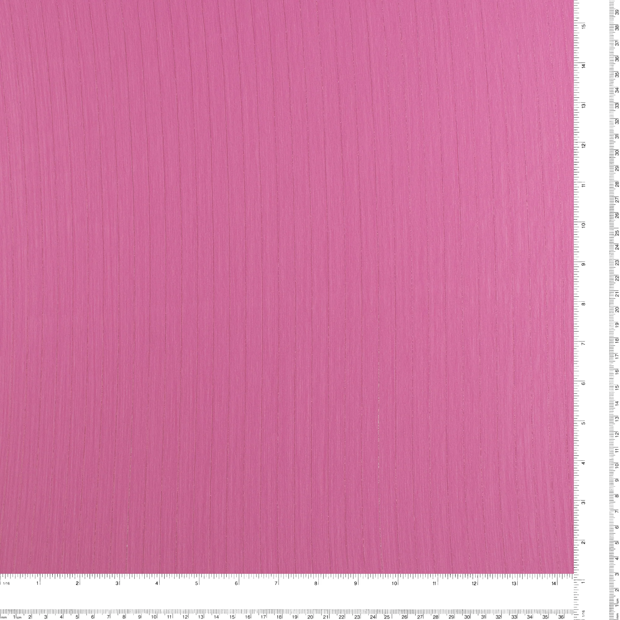 Solid Metallic Chiffon Yoryu - CHANTAL - 004 - Magenta - Image 3