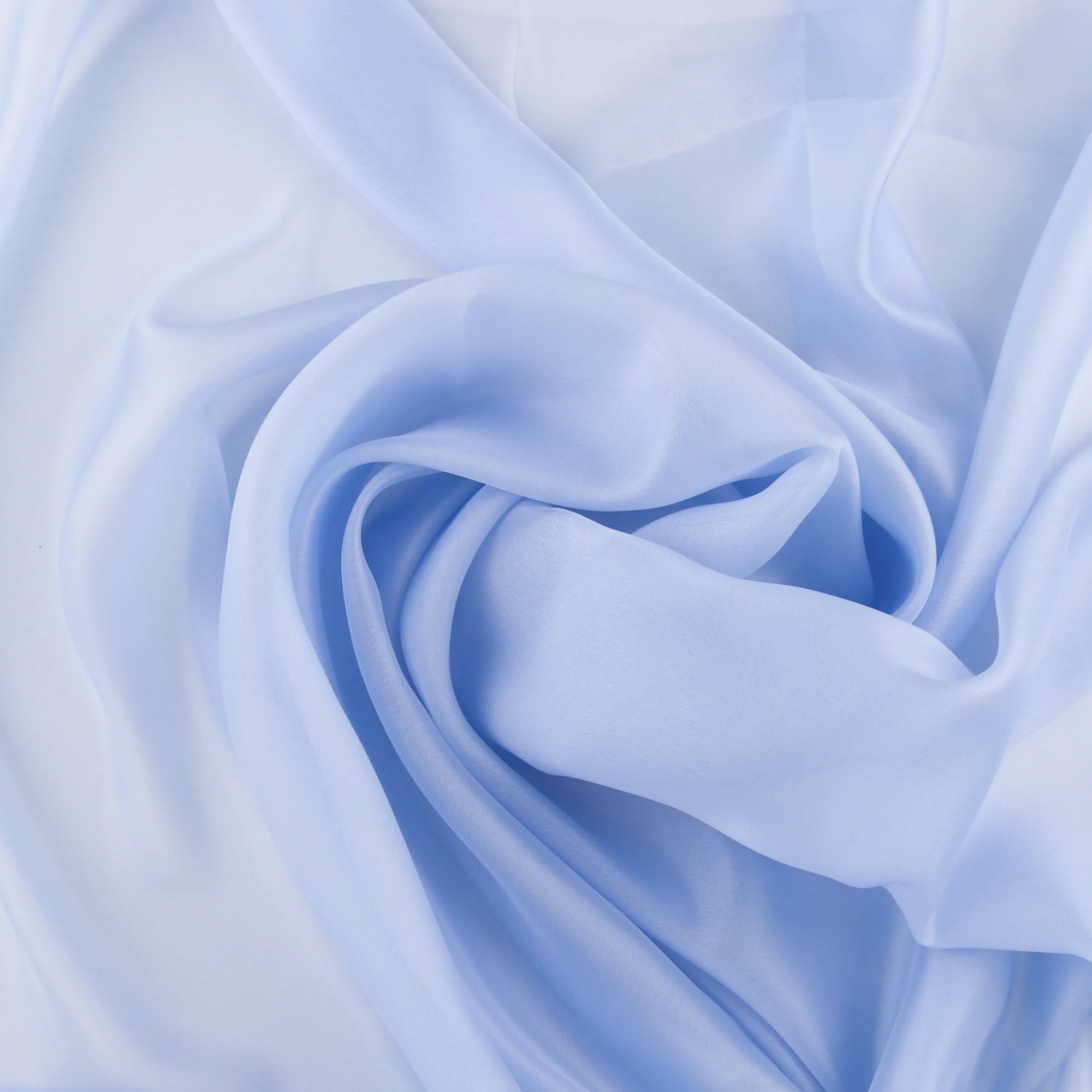Solid Organza - PROM - 007 - Dusty Blue - Image 2