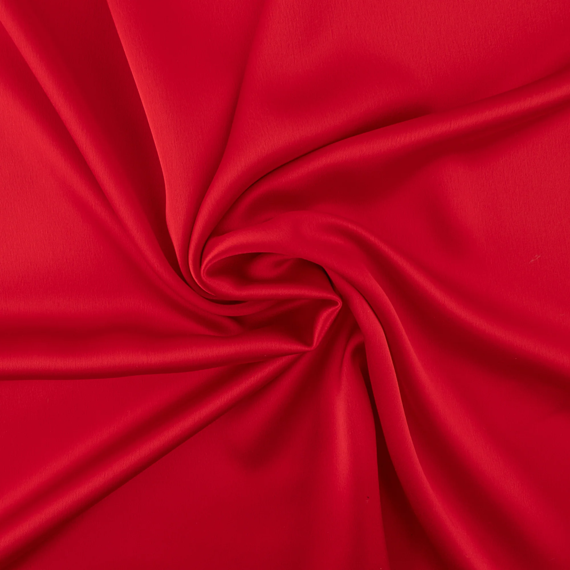 Solid Polyester - DALIA - Red - Image 2