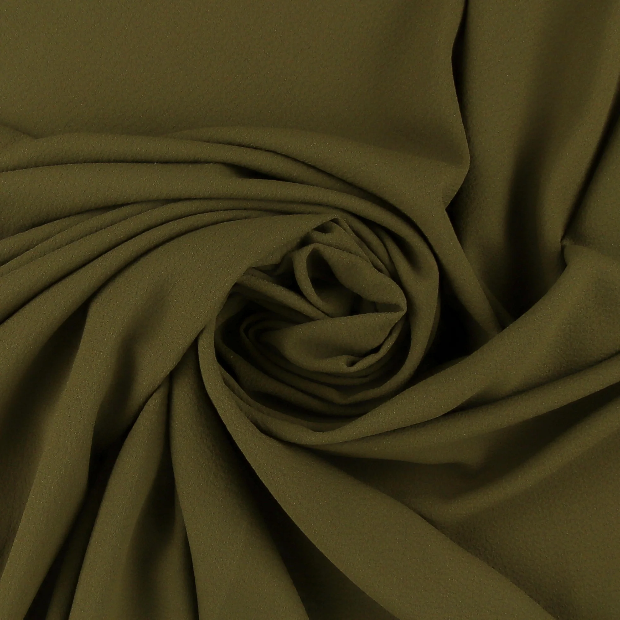 Solid Polyester - EMILIA - 001 - Dark Green - Image 2
