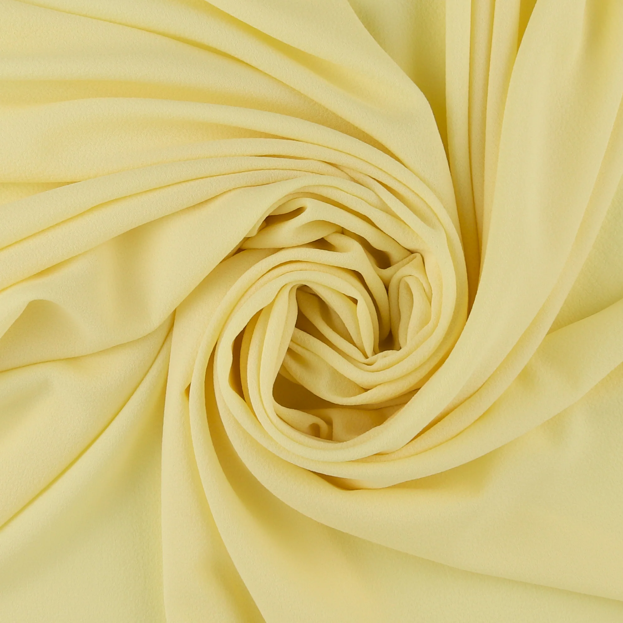 Solid Polyester - EMILIA - 007 - Lemon - Image 2