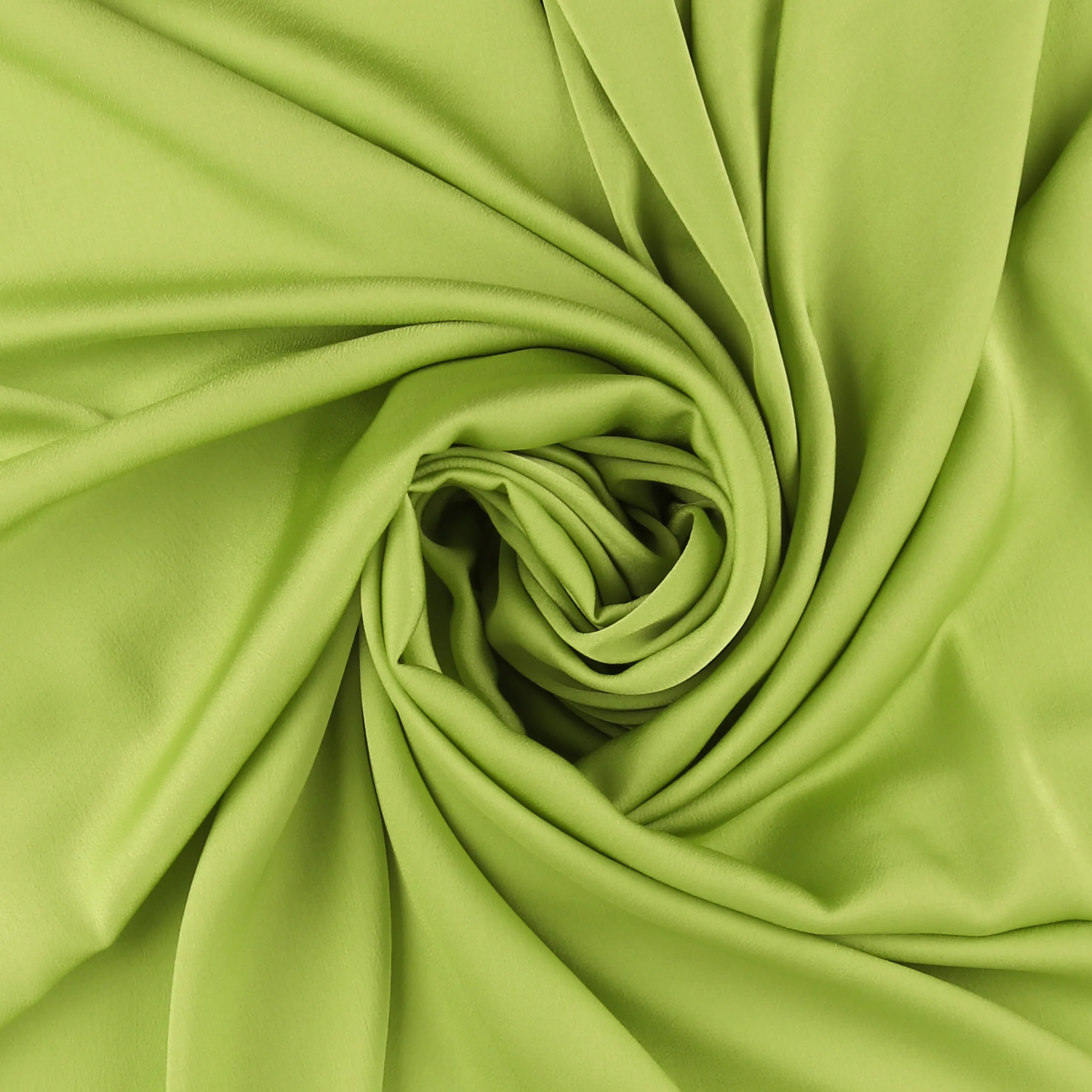Solid Polyester - EMILIA - 017 - Lime - Image 2