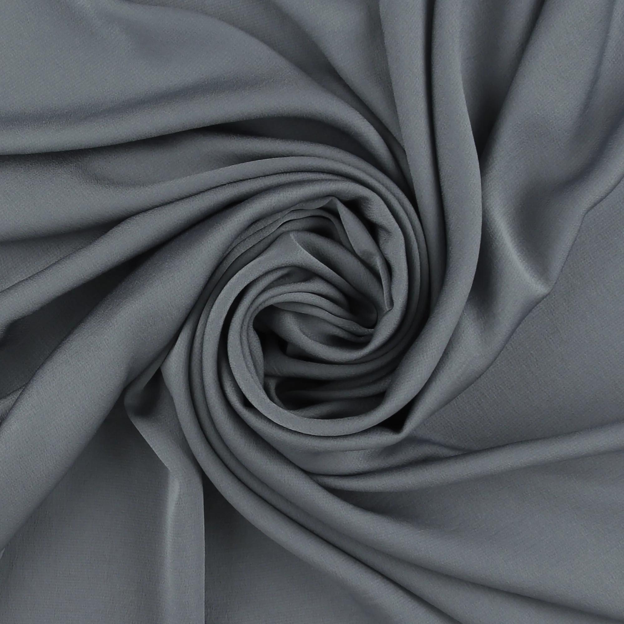 Solid Polyester - EMILIA - 019 - Slate - Image 2
