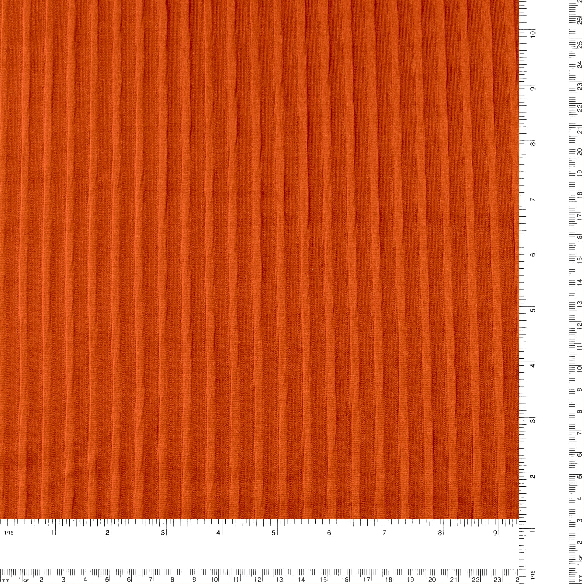Solid Rib Knit - ELLIE - 001 - Orange - Image 3