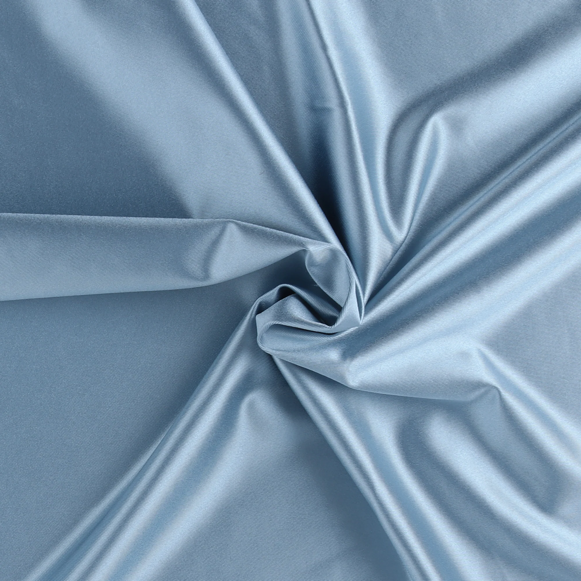 Solid Satin Knit - LAST DANCE - 010 - Azure Blue - Image 2