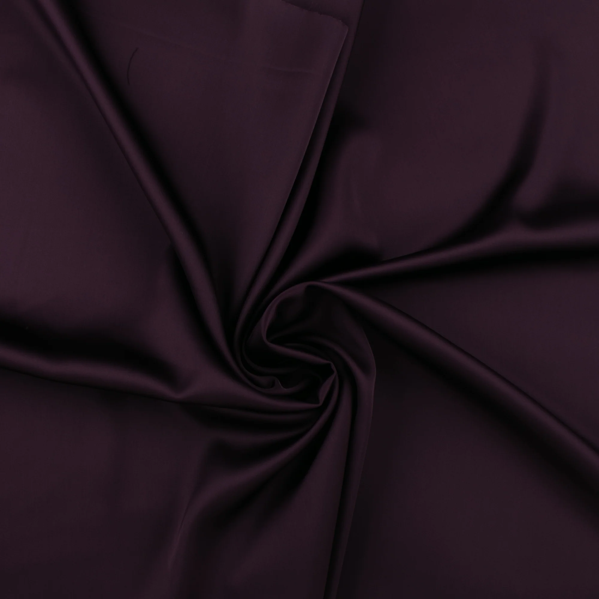 Solid satin - VICTORIA - Plum - Image 2