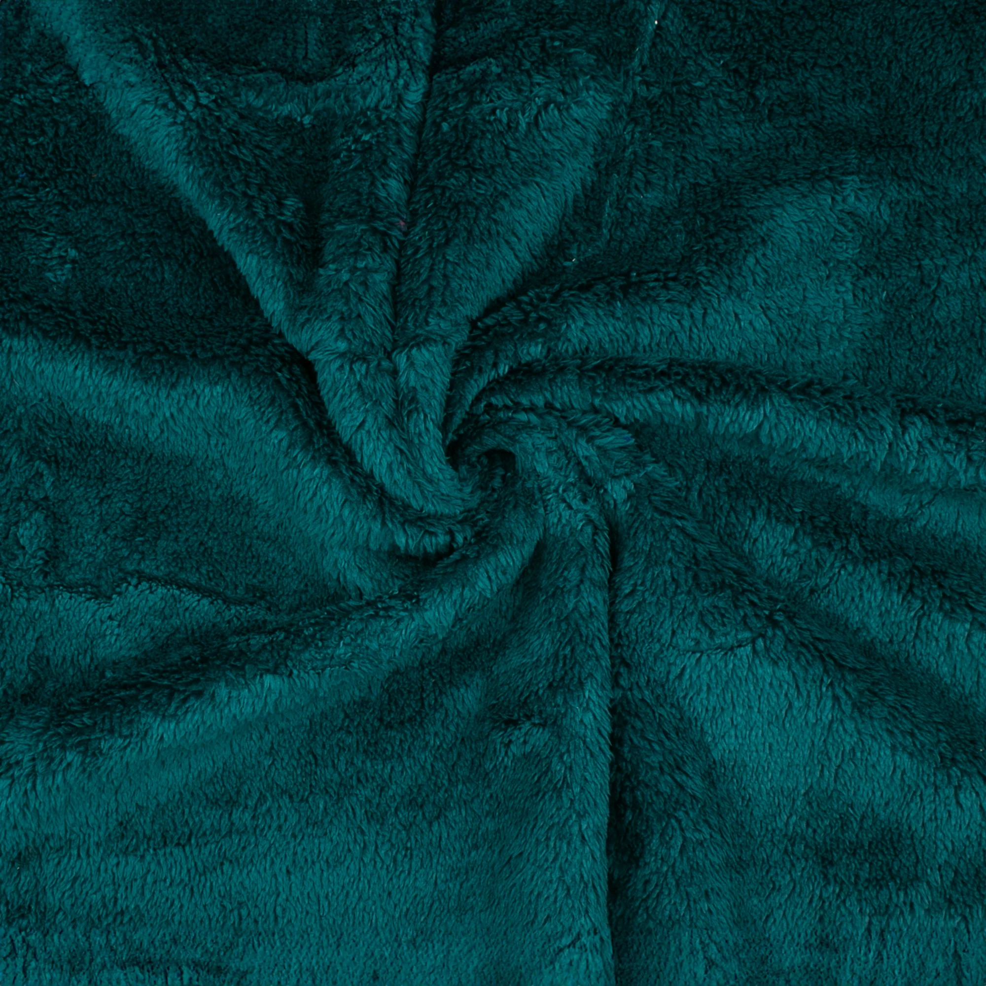 Solid Sherpa Fleece - CUDDLE - 019 - Emerald - Image 2