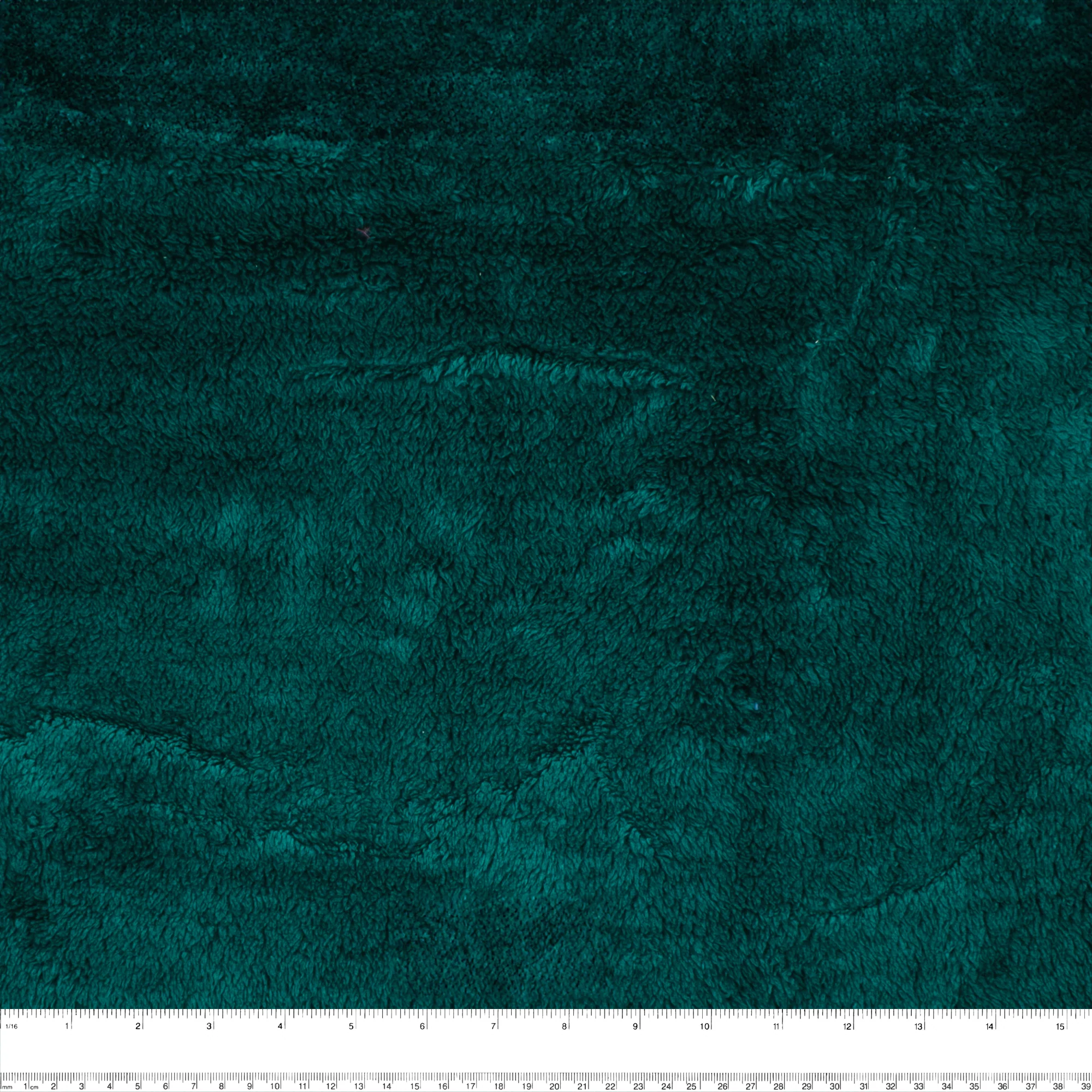 Solid Sherpa Fleece - CUDDLE - 019 - Emerald - Image 3