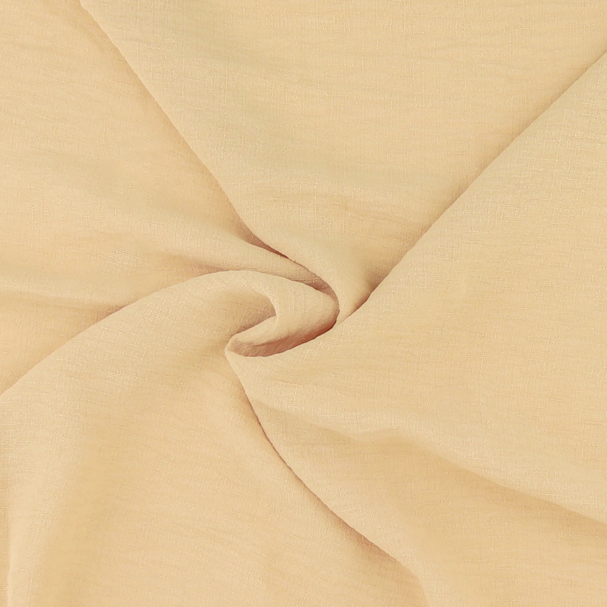 Solid Slub Polyester - MARISA - Sand - Image 2