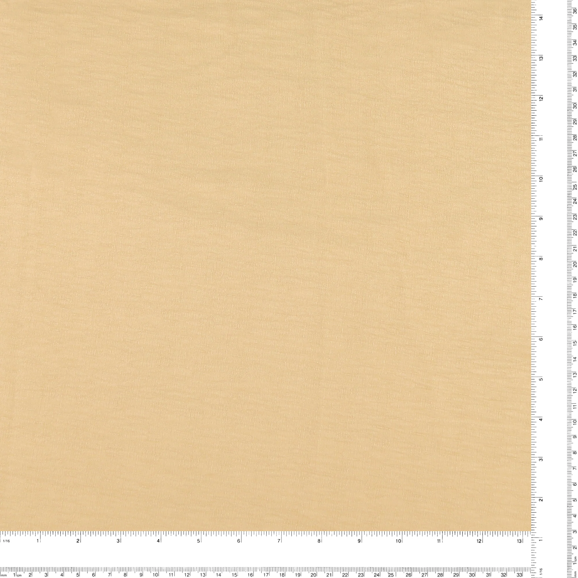 Solid Slub Polyester - MARISA - Sand - Image 3