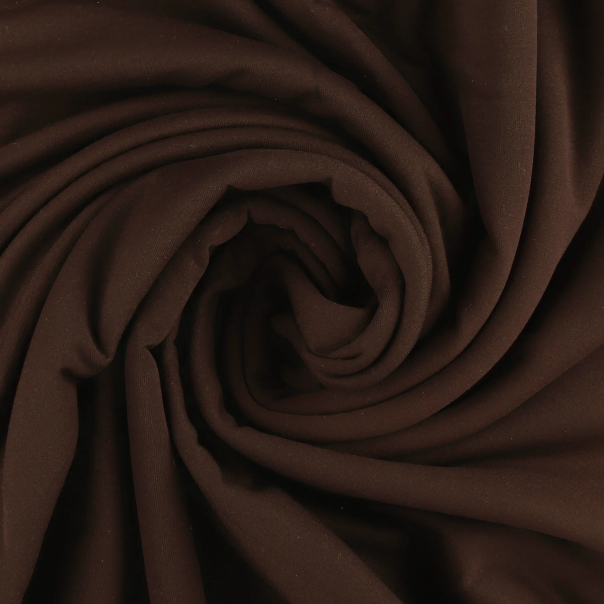 Solid Stretch Fleece - 010 - Brown - Image 2