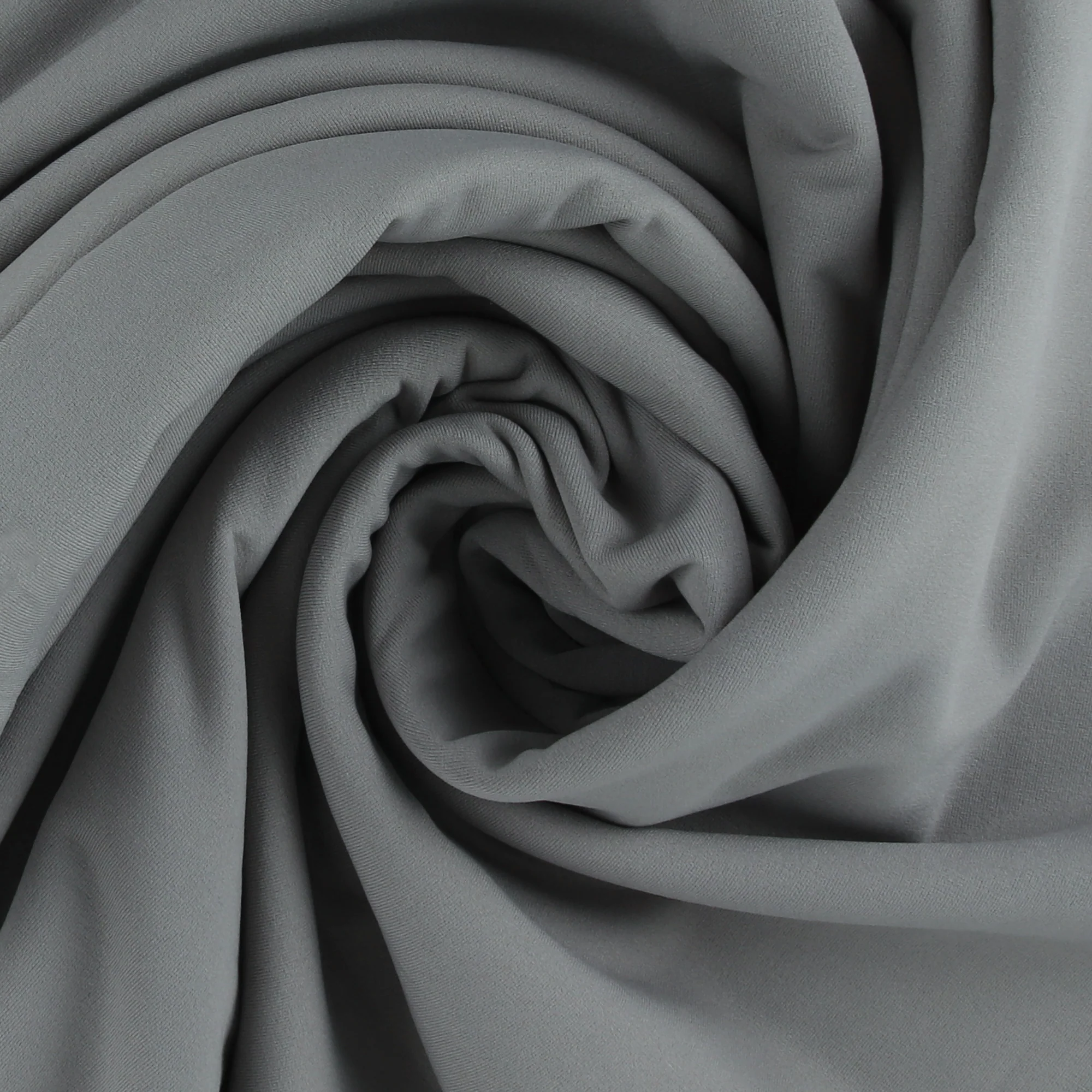 Solid Stretch Fleece - 011 - Grey - Image 2