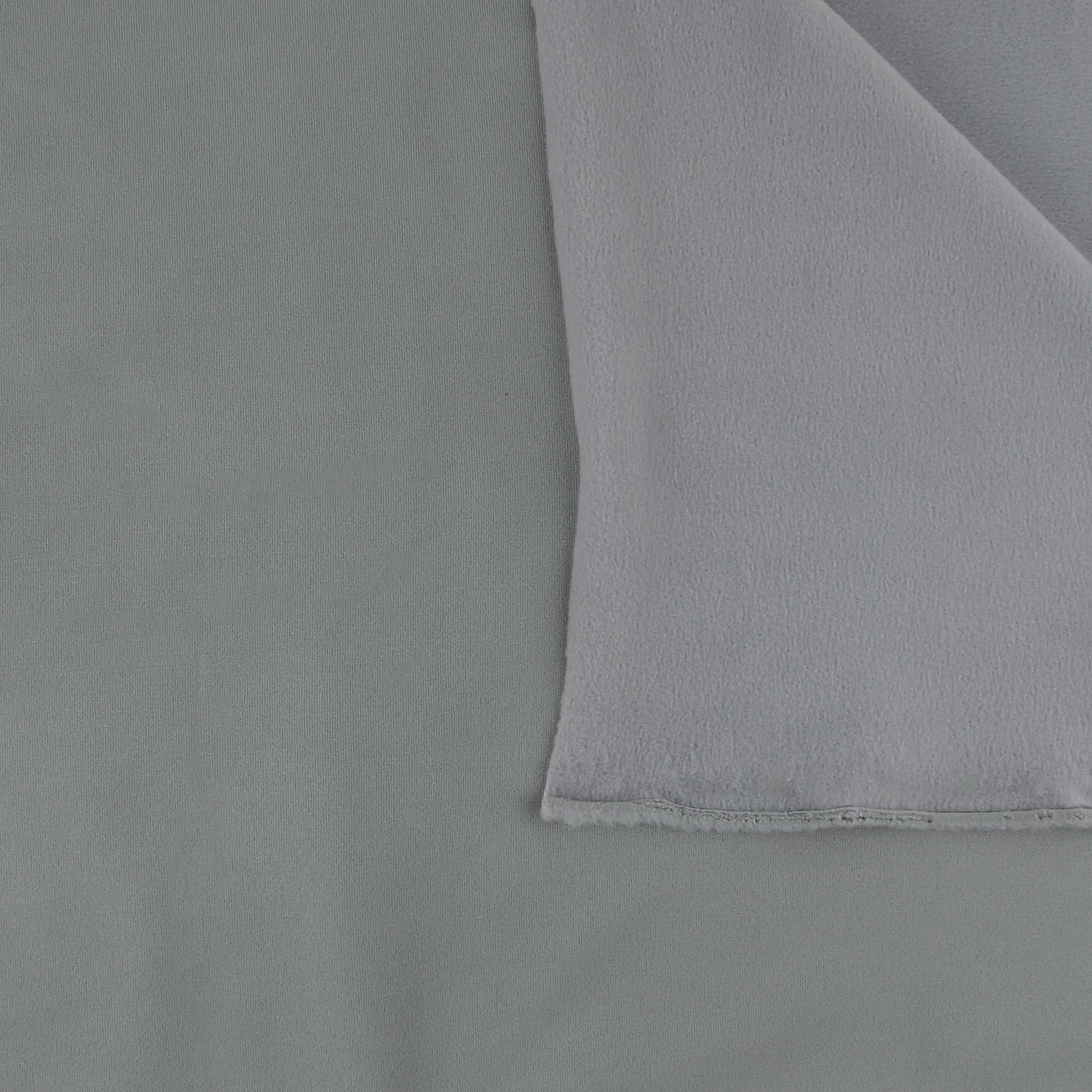 Solid Stretch Fleece - 011 - Grey - Image 4