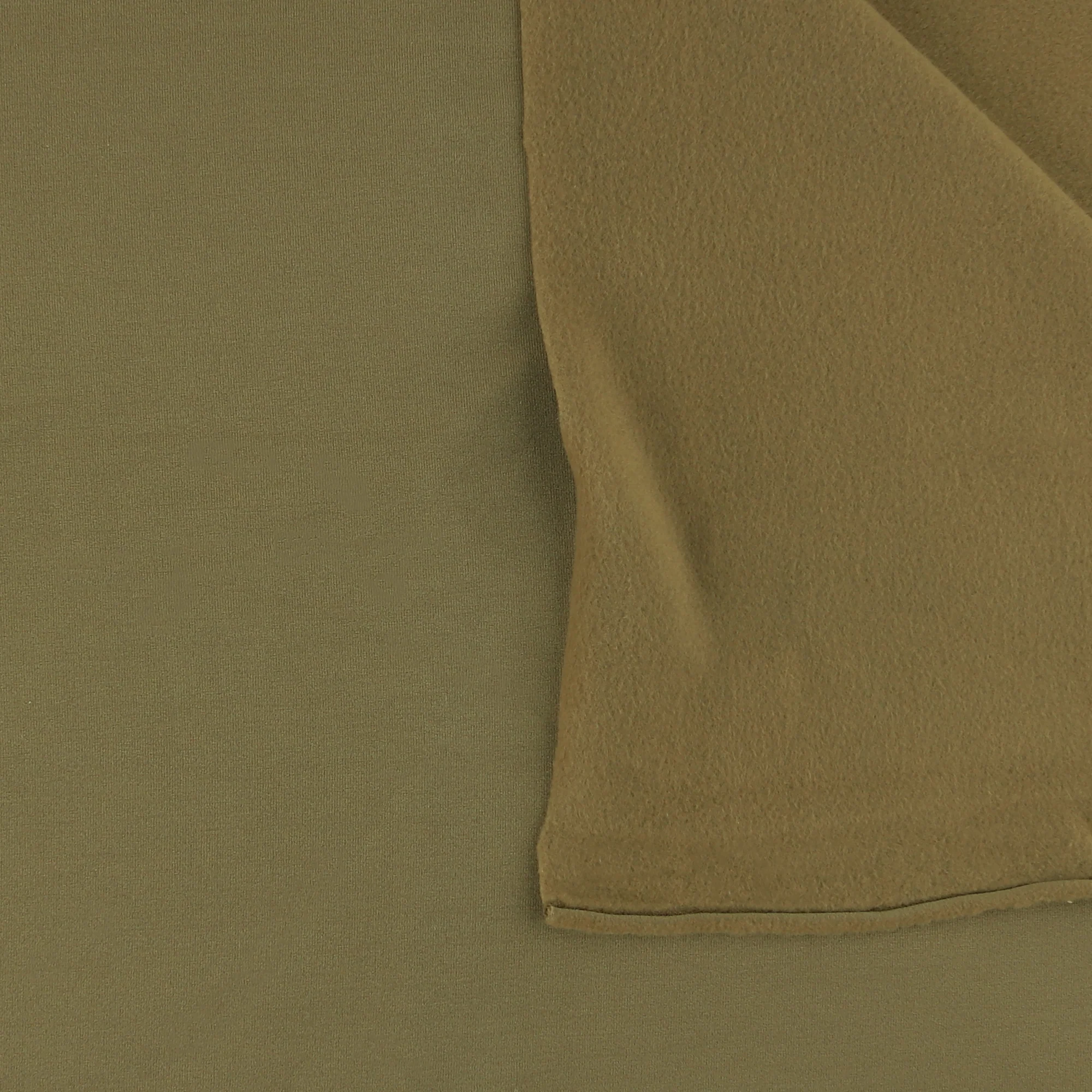 Solid Stretch Fleece - 016 - Bark - Image 4