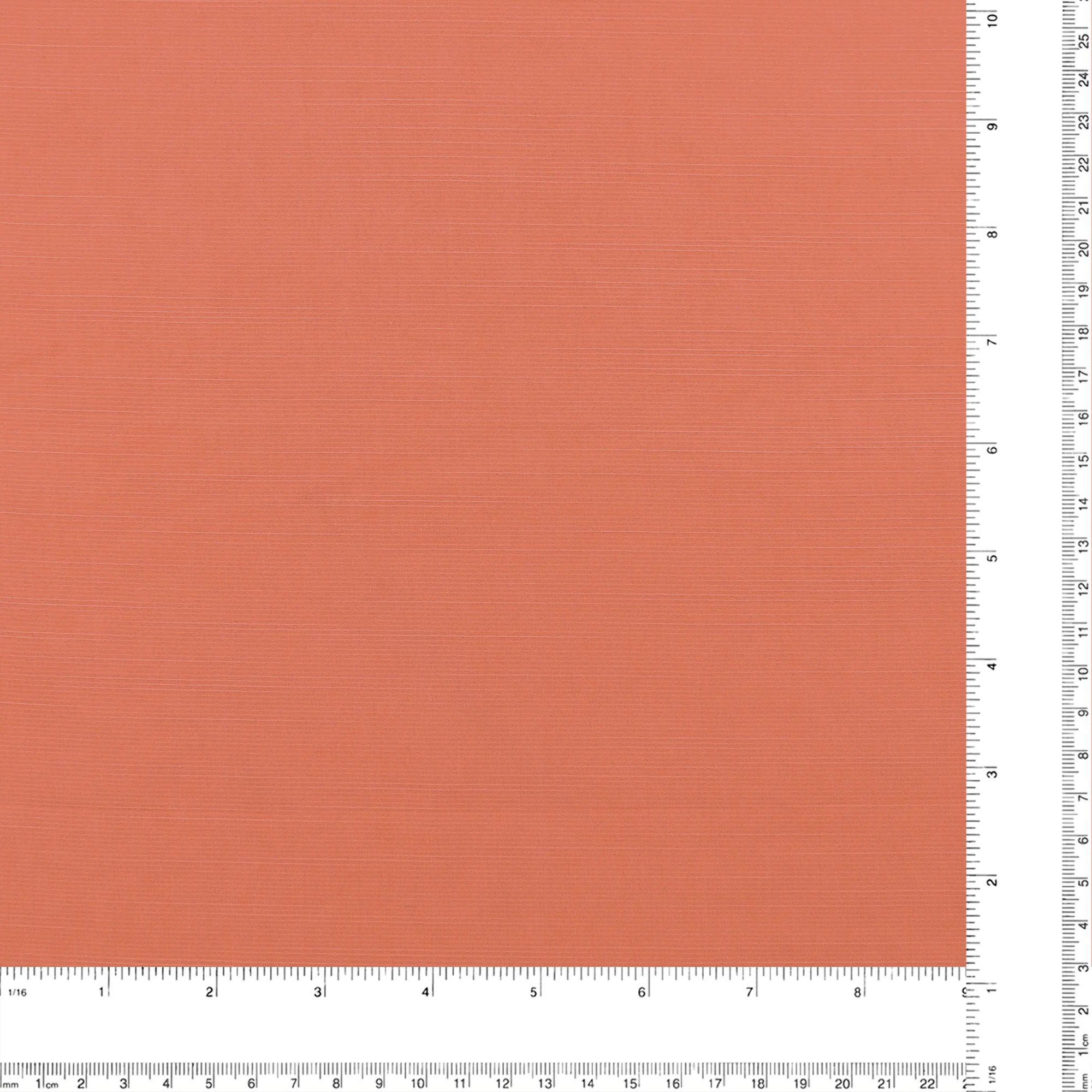 Solid twill slub - MAYA - 005 - Salmon - Image 3