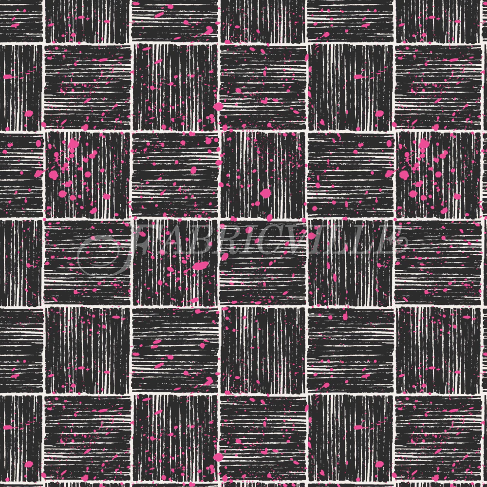 Splashy fabric